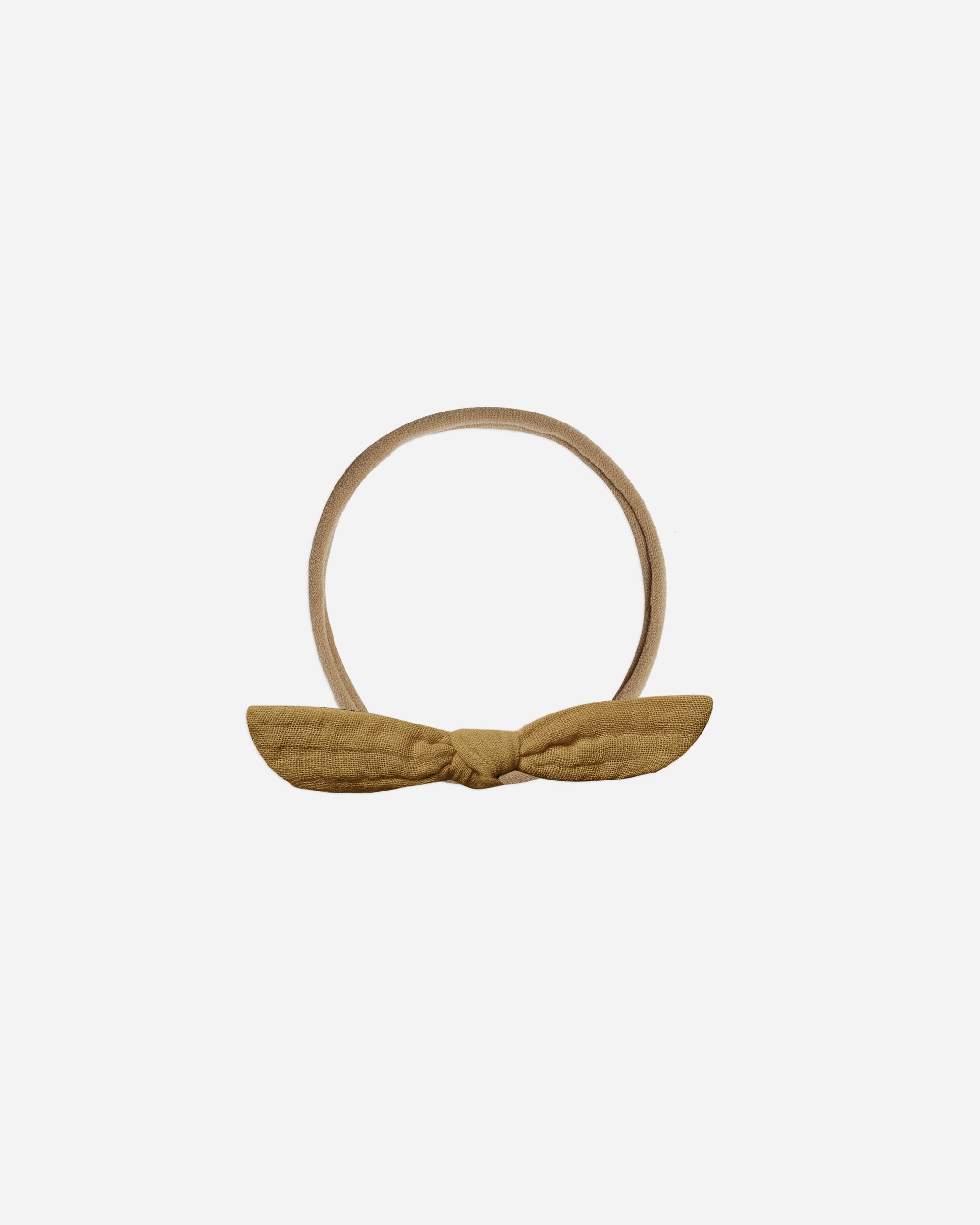 little knot headband || ochre - Rylee + Cru | Kids Clothes | Trendy Baby Clothes | Modern Infant Outfits |
