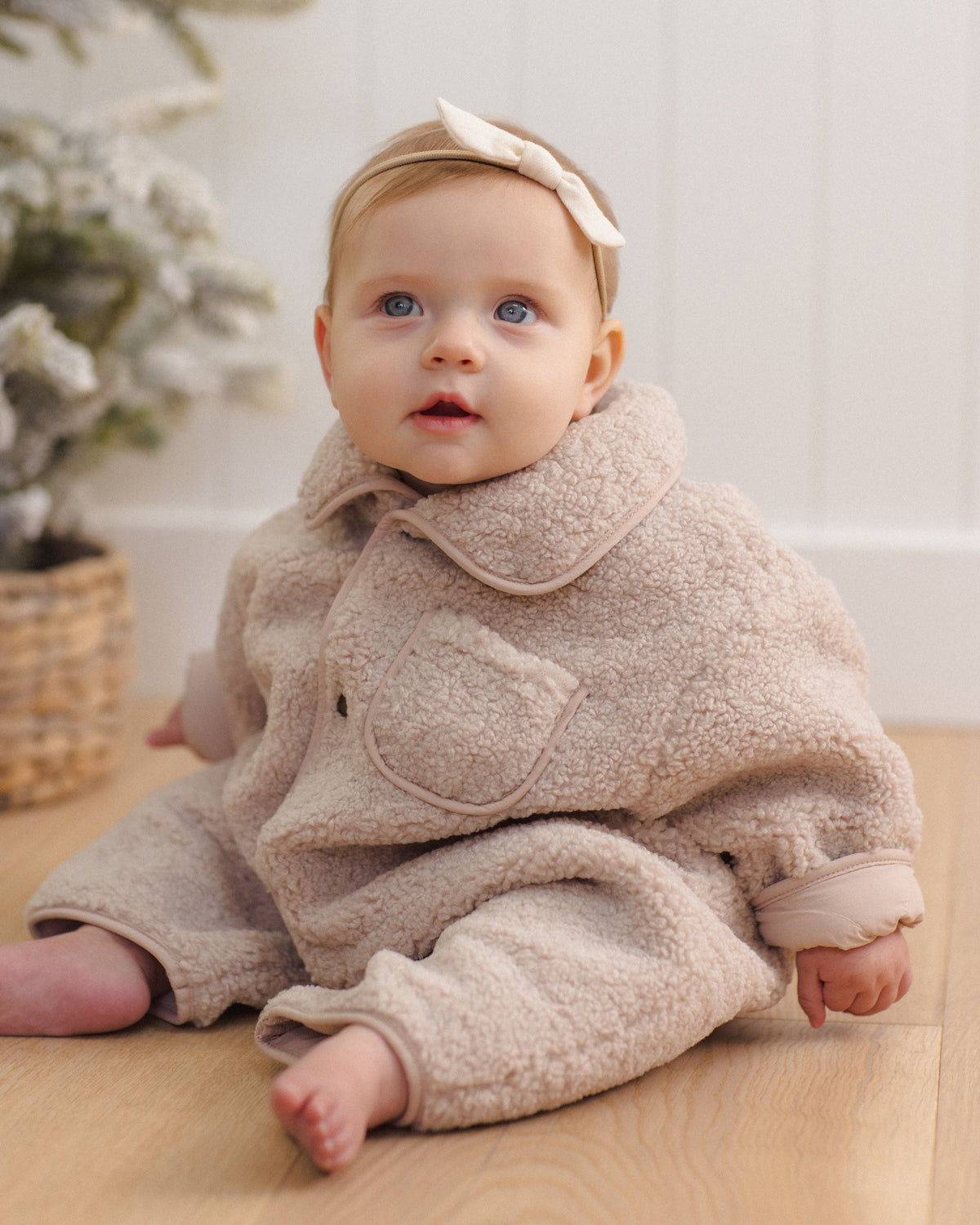 Shearling Jumpsuit Rose Water - Rylee + Cru | Kids Clothes | Trendy Baby Clothes | Modern Infant Outfits |