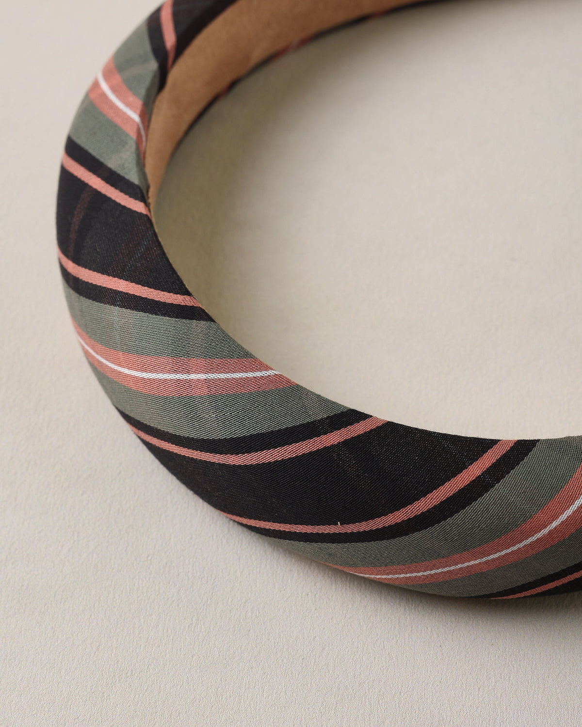 Padded Headband Tartan