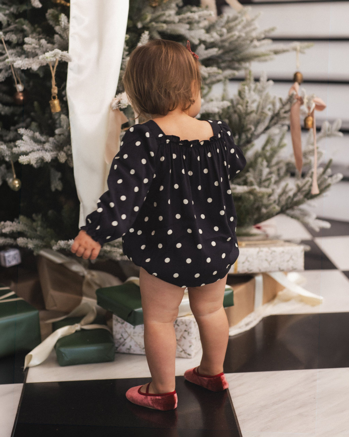 Annette Romper Polka Dot