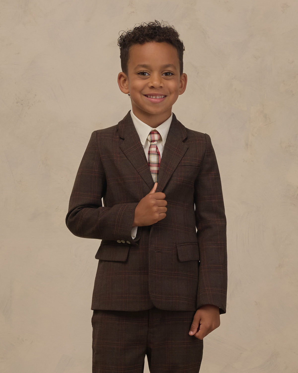 Skinny Tie Holiday Tartan