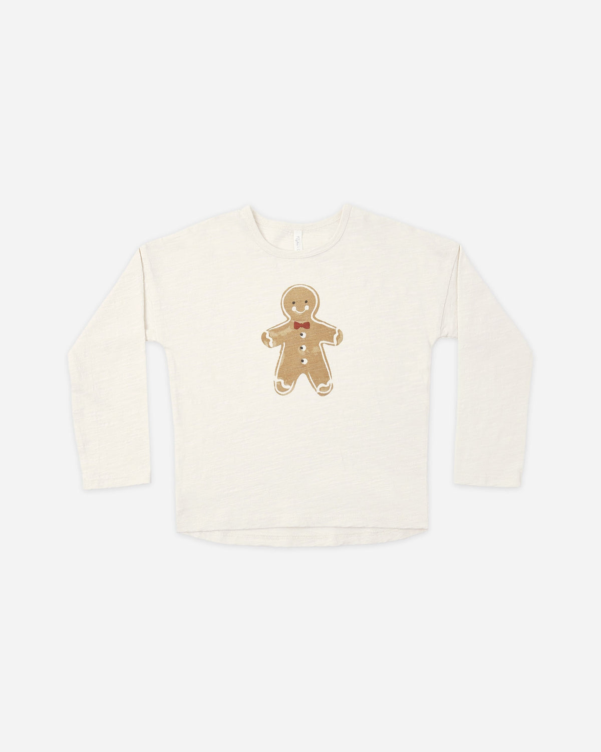 Long Sleeve Tee Gingerbread Man - Rylee + Cru | Kids Clothes | Trendy Baby Clothes | Modern Infant Outfits |