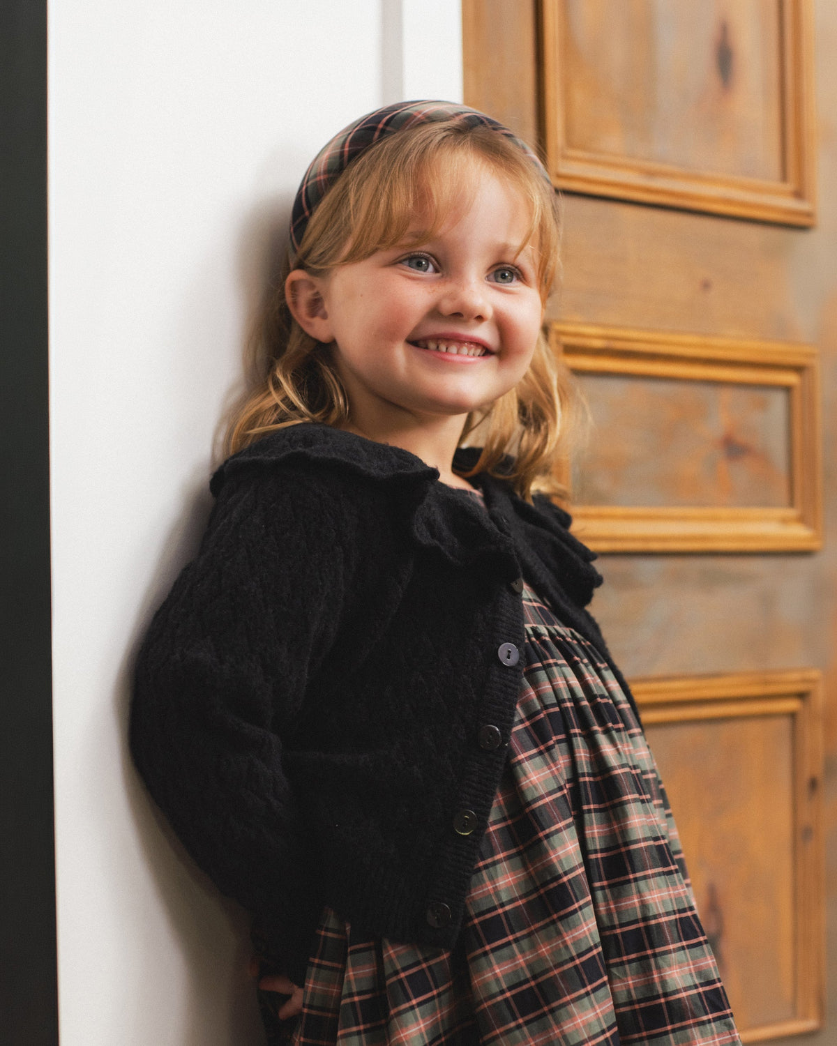 Padded Headband Tartan
