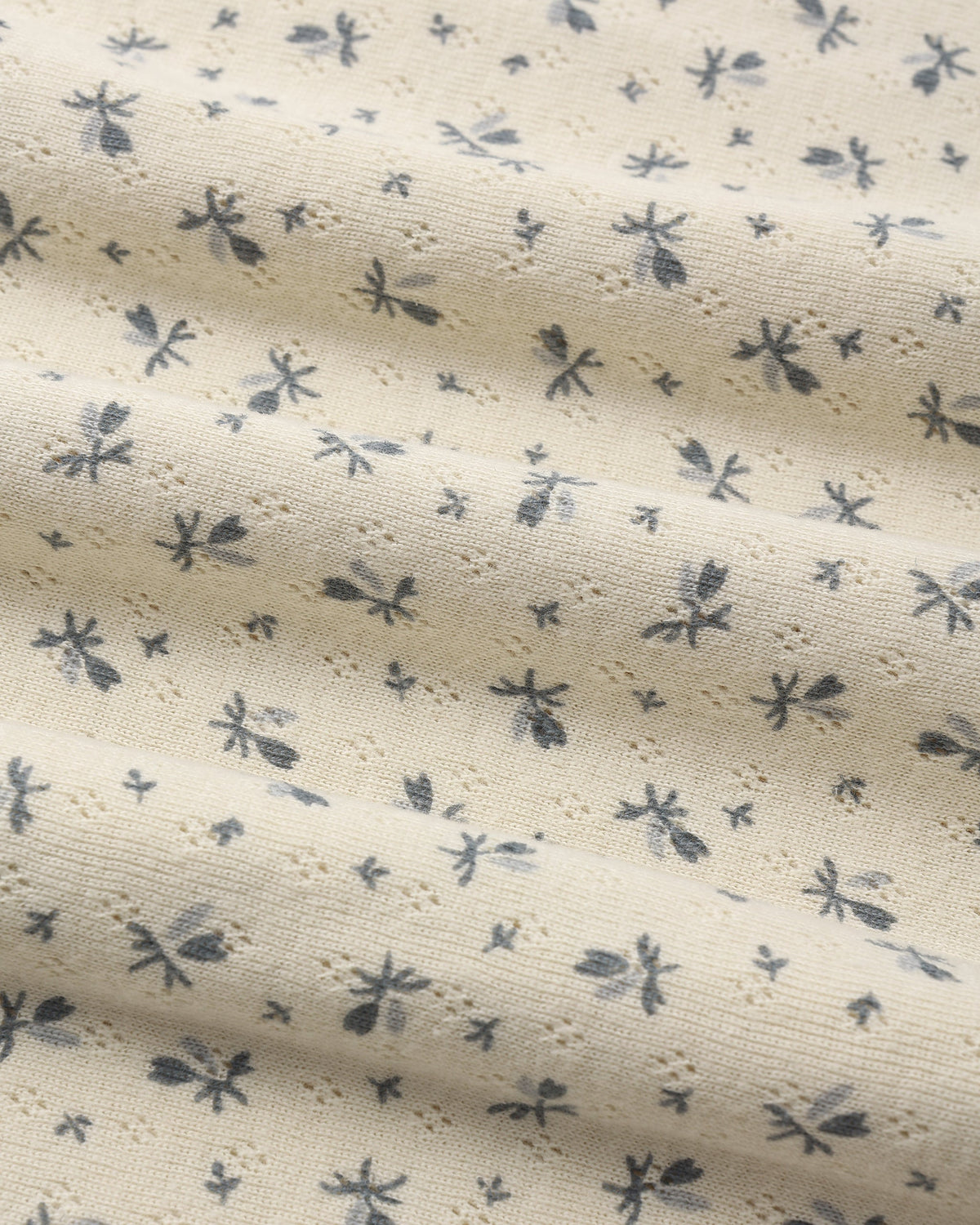 Pointelle Baby Blanket Blue Ditsy - Rylee + Cru | Kids Clothes | Trendy Baby Clothes | Modern Infant Outfits |