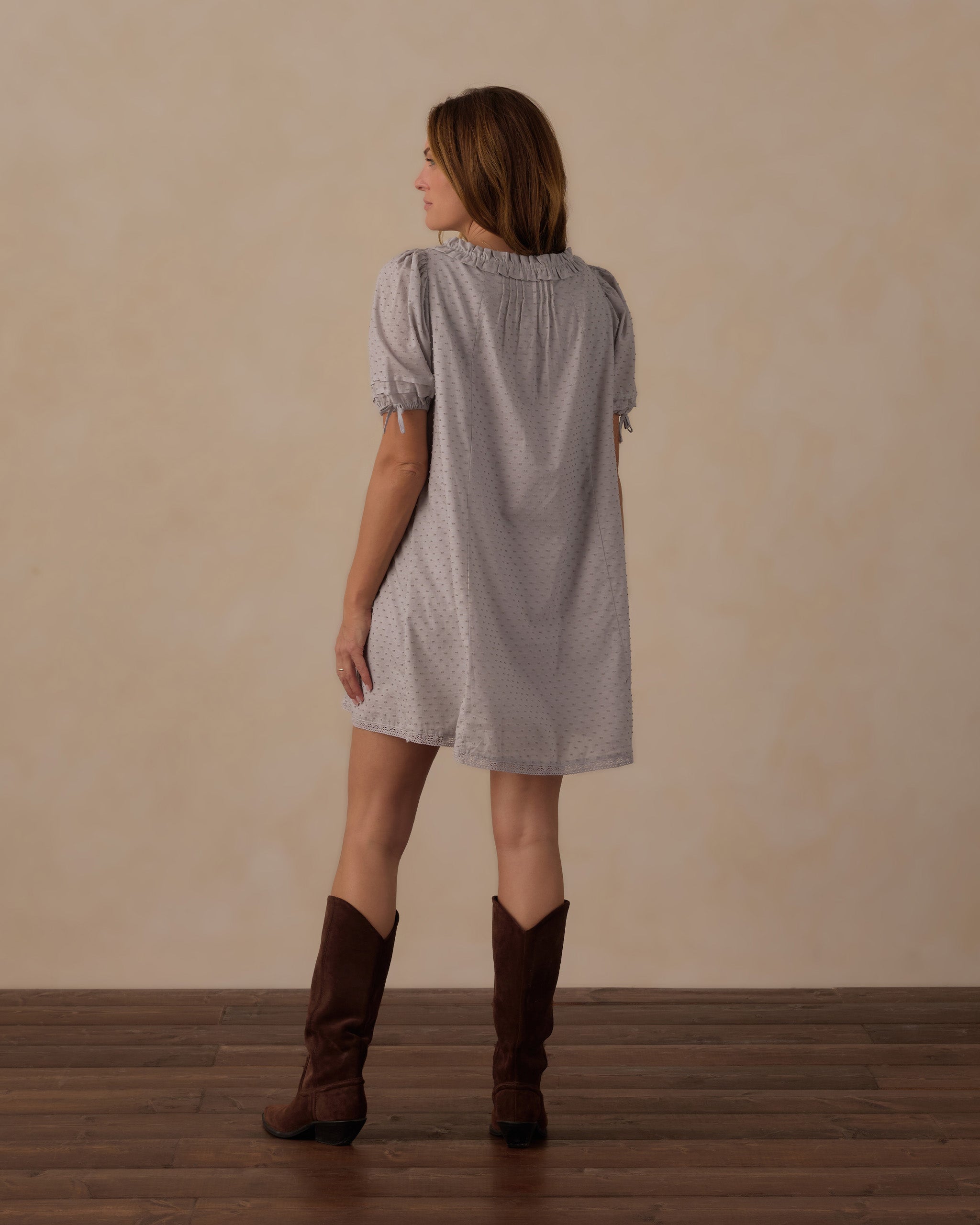 Women's Shiloh Dress Dusty Blue - Rylee + Cru | Kids Clothes | Trendy Baby Clothes | Modern Infant Outfits |