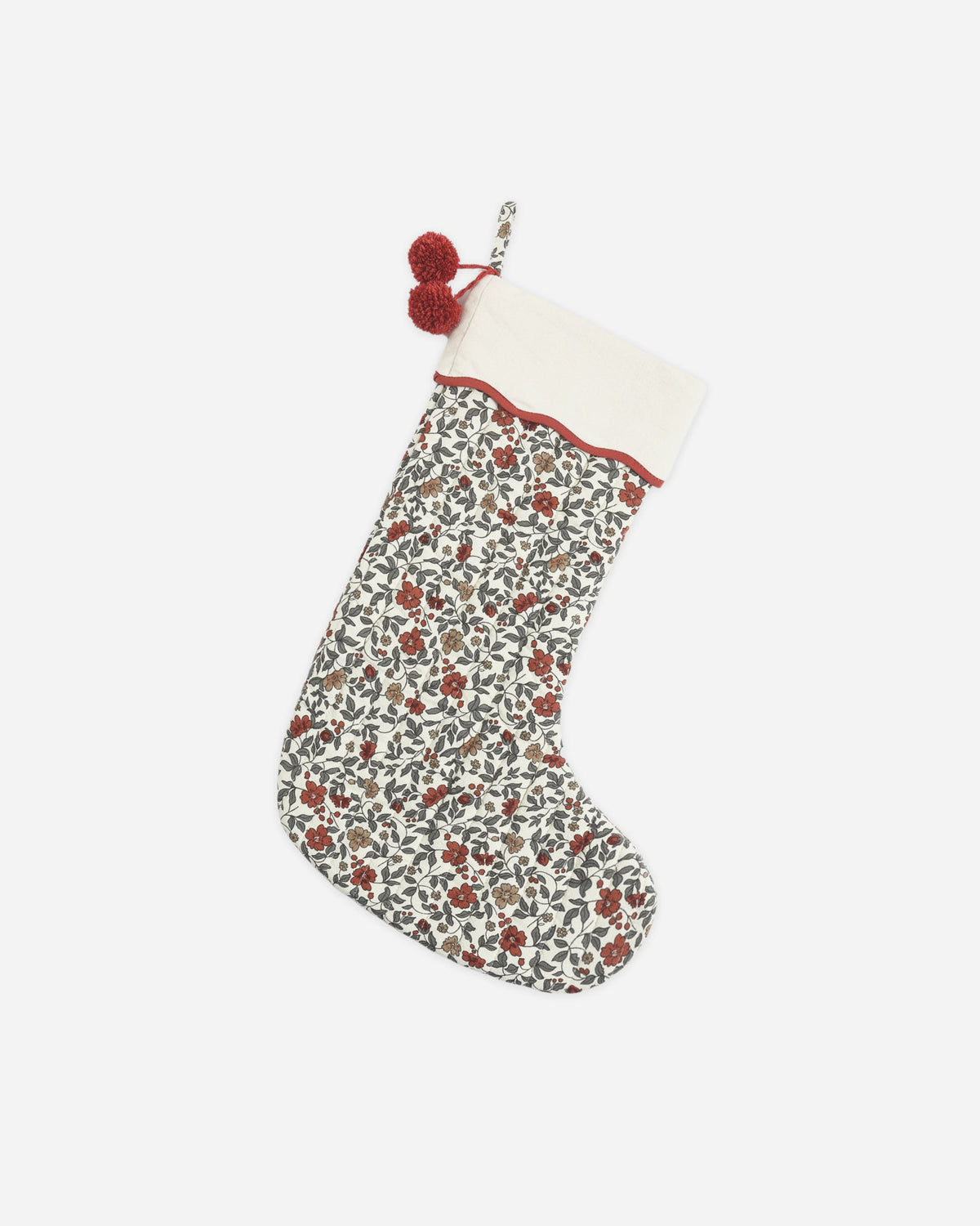 Noel Stocking Holiday Floral - Rylee + Cru | Kids Clothes | Trendy Baby Clothes | Modern Infant Outfits |