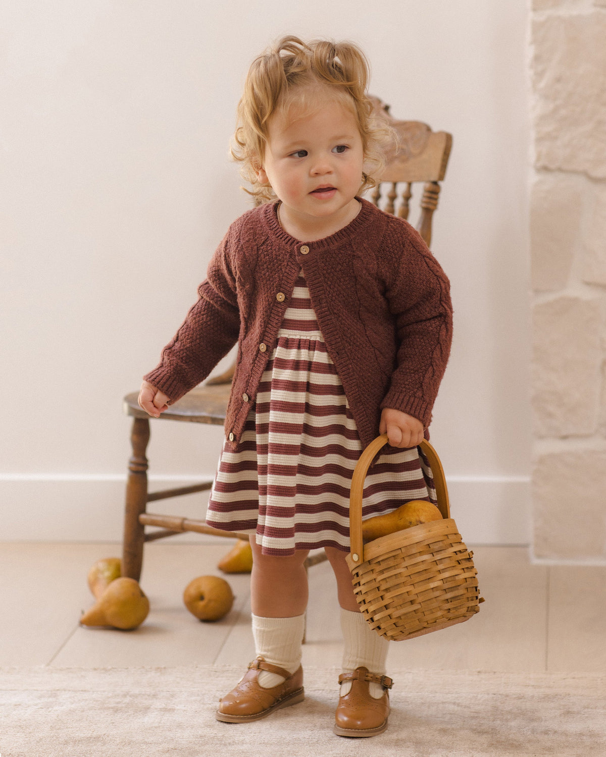Knit Cardigan Black Cherry - Rylee + Cru | Kids Clothes | Trendy Baby Clothes | Modern Infant Outfits |