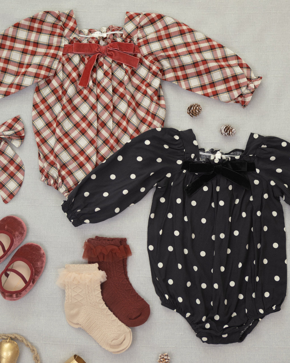 Annette Romper Polka Dot