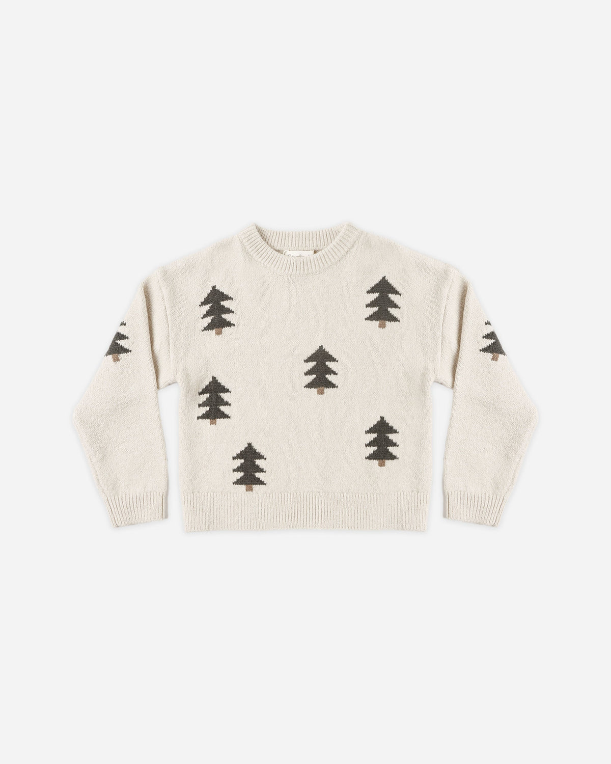 Aspen Sweater Tree Jacquard - Rylee + Cru | Kids Clothes | Trendy Baby Clothes | Modern Infant Outfits |