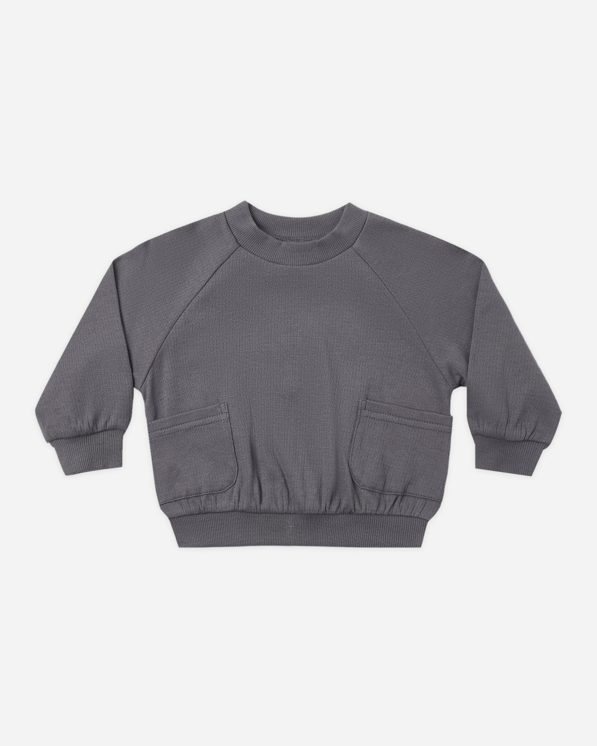 Pocket Sweatshirt Midnight - Rylee + Cru | Kids Clothes | Trendy Baby Clothes | Modern Infant Outfits |