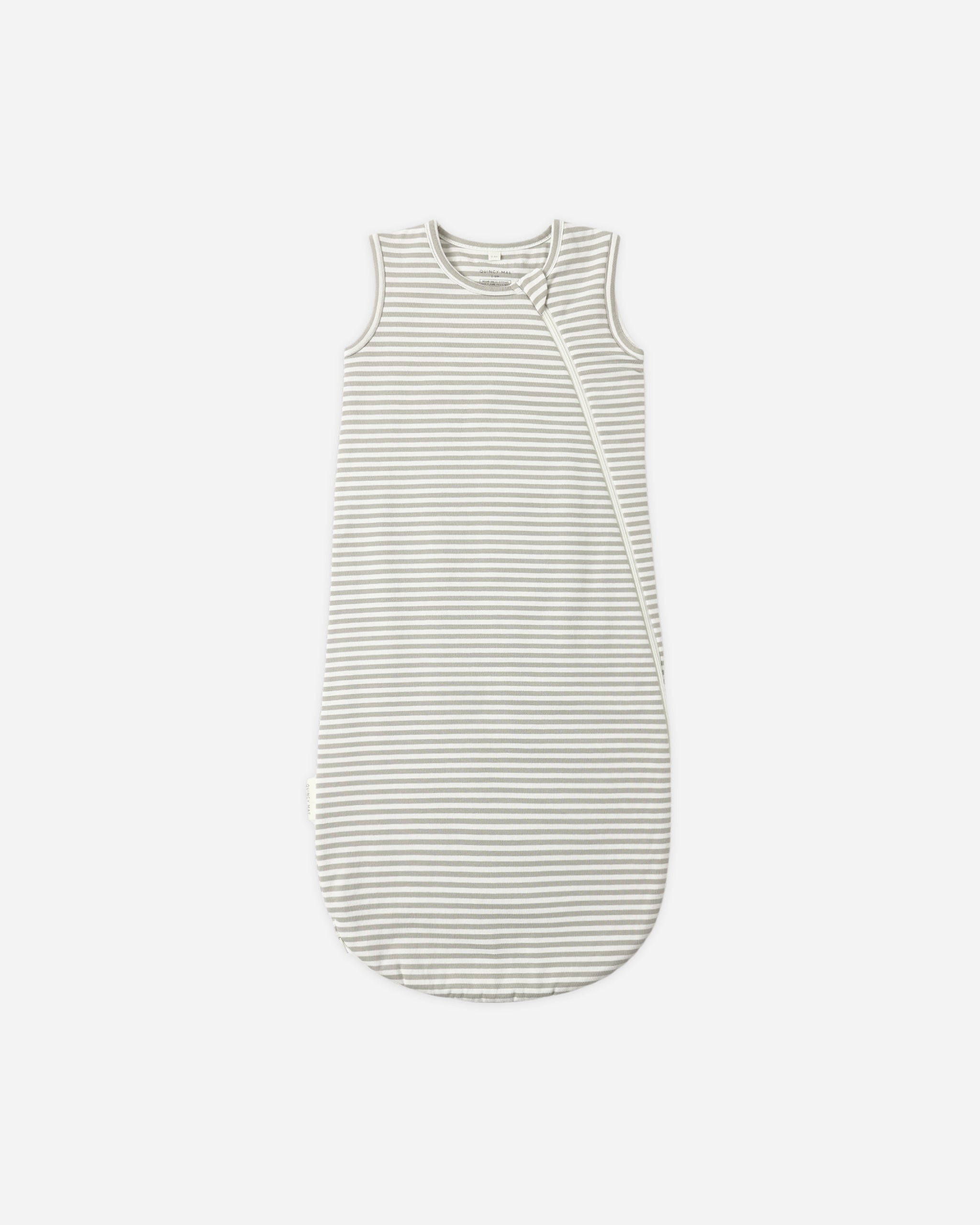 Jersey Sleep Bag Laurel Stripe - Rylee + Cru | Kids Clothes | Trendy Baby Clothes | Modern Infant Outfits |
