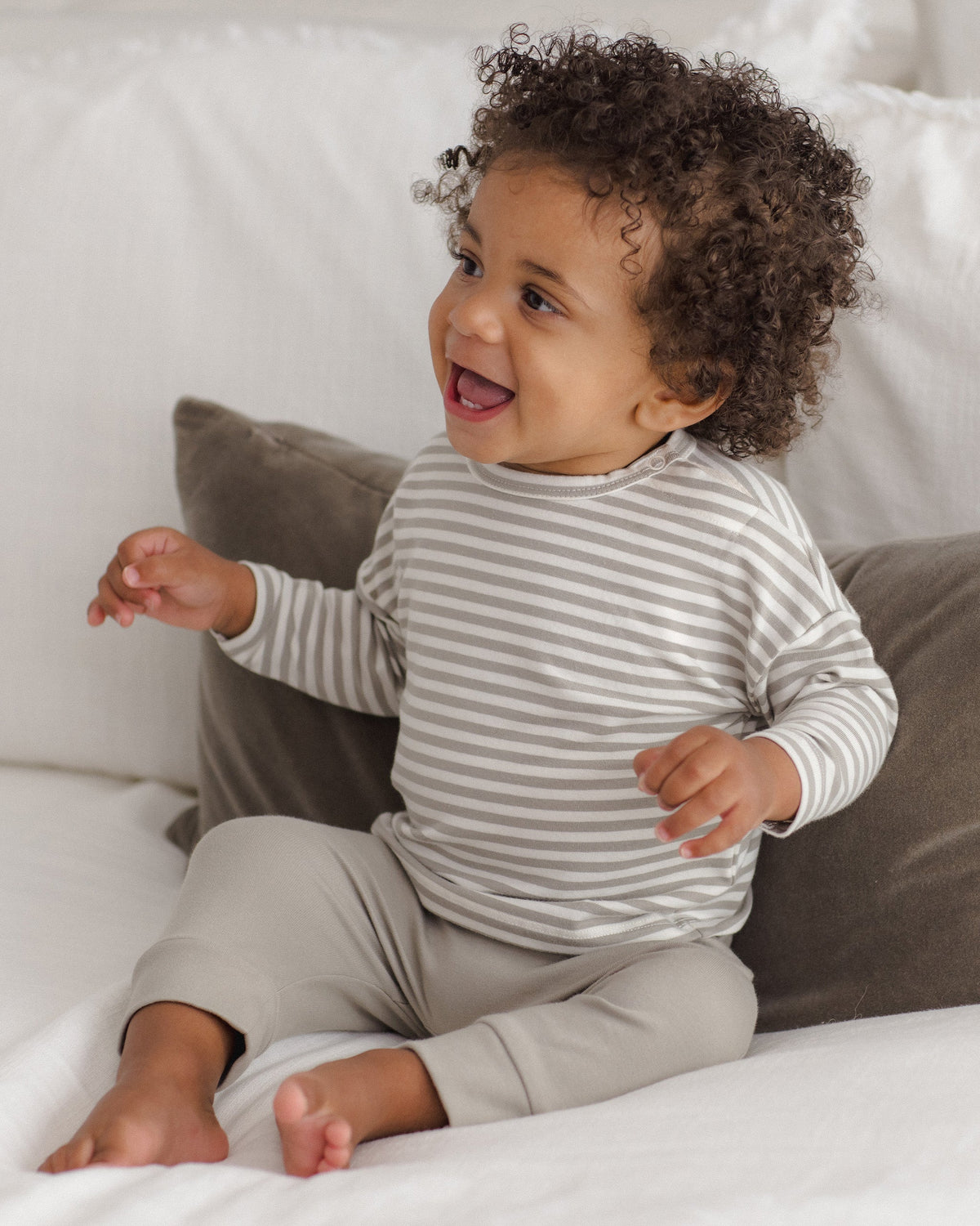 Drawstring Pant Laurel - Rylee + Cru | Kids Clothes | Trendy Baby Clothes | Modern Infant Outfits |