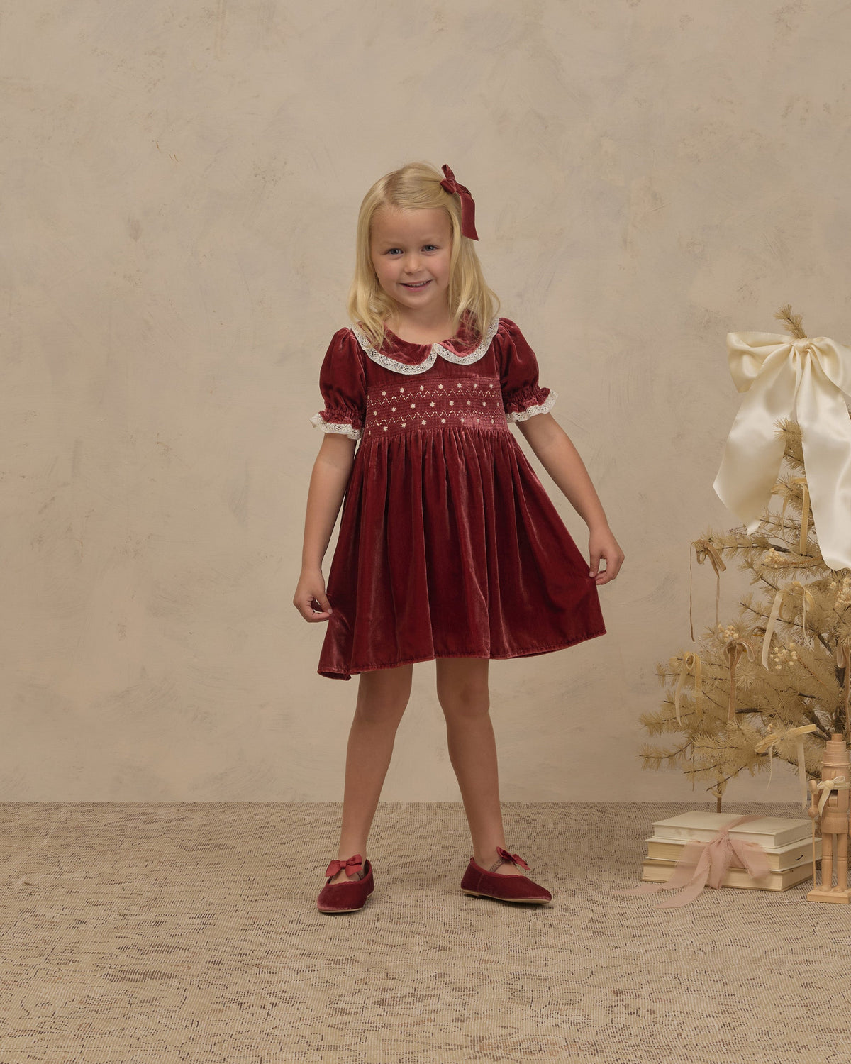 Elizabeth Dress Ruby