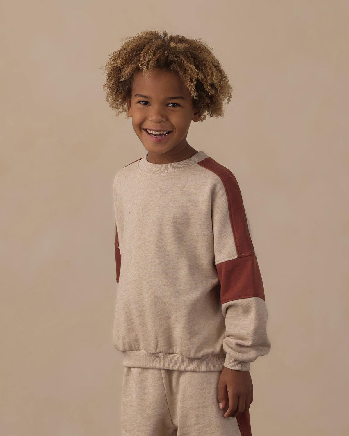 Boxing Sweat Short Heathered Ash - Rylee + Cru | Kids Clothes | Trendy Baby Clothes | Modern Infant Outfits |