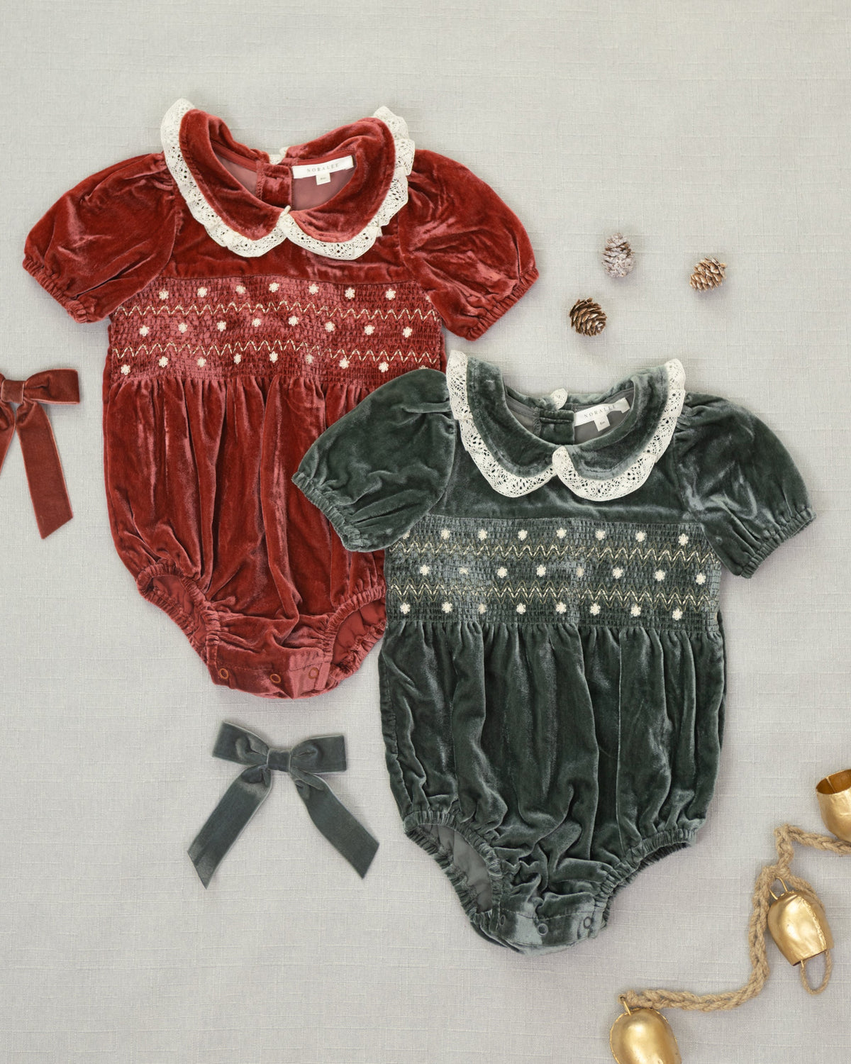 Elizabeth Romper Ruby