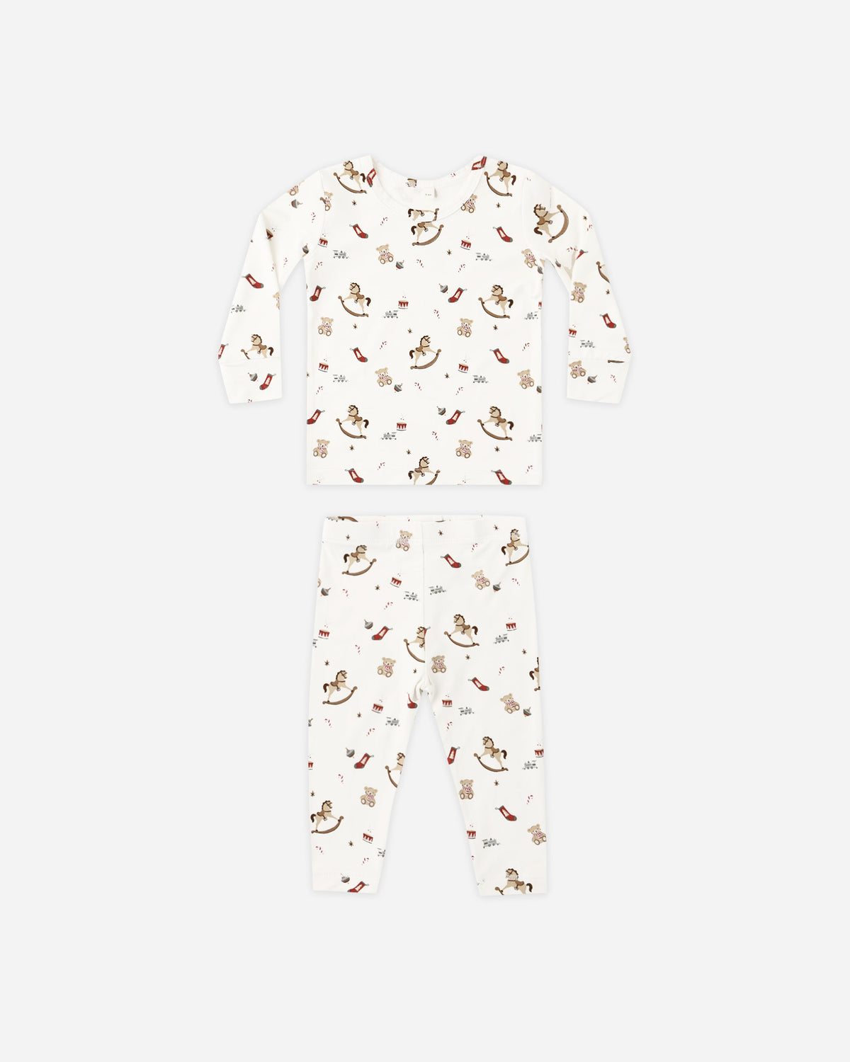 Bamboo Pajama Set Toy Chest - Rylee + Cru | Kids Clothes | Trendy Baby Clothes | Modern Infant Outfits |