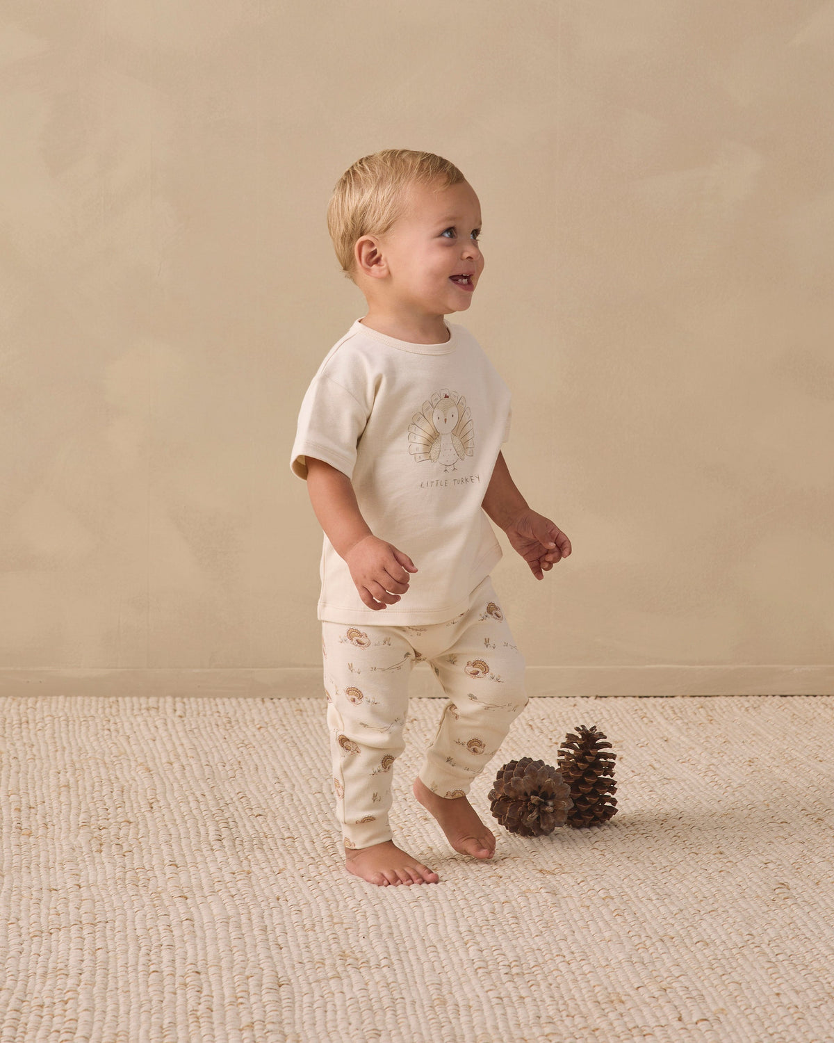 Drawstring Pant Turkey - Rylee + Cru | Kids Clothes | Trendy Baby Clothes | Modern Infant Outfits |