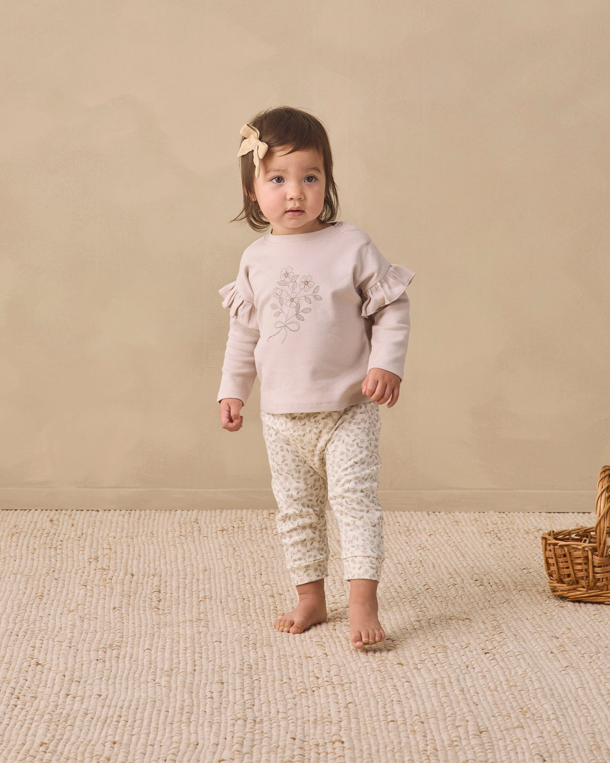 Drawstring Pant Floret - Rylee + Cru | Kids Clothes | Trendy Baby Clothes | Modern Infant Outfits |