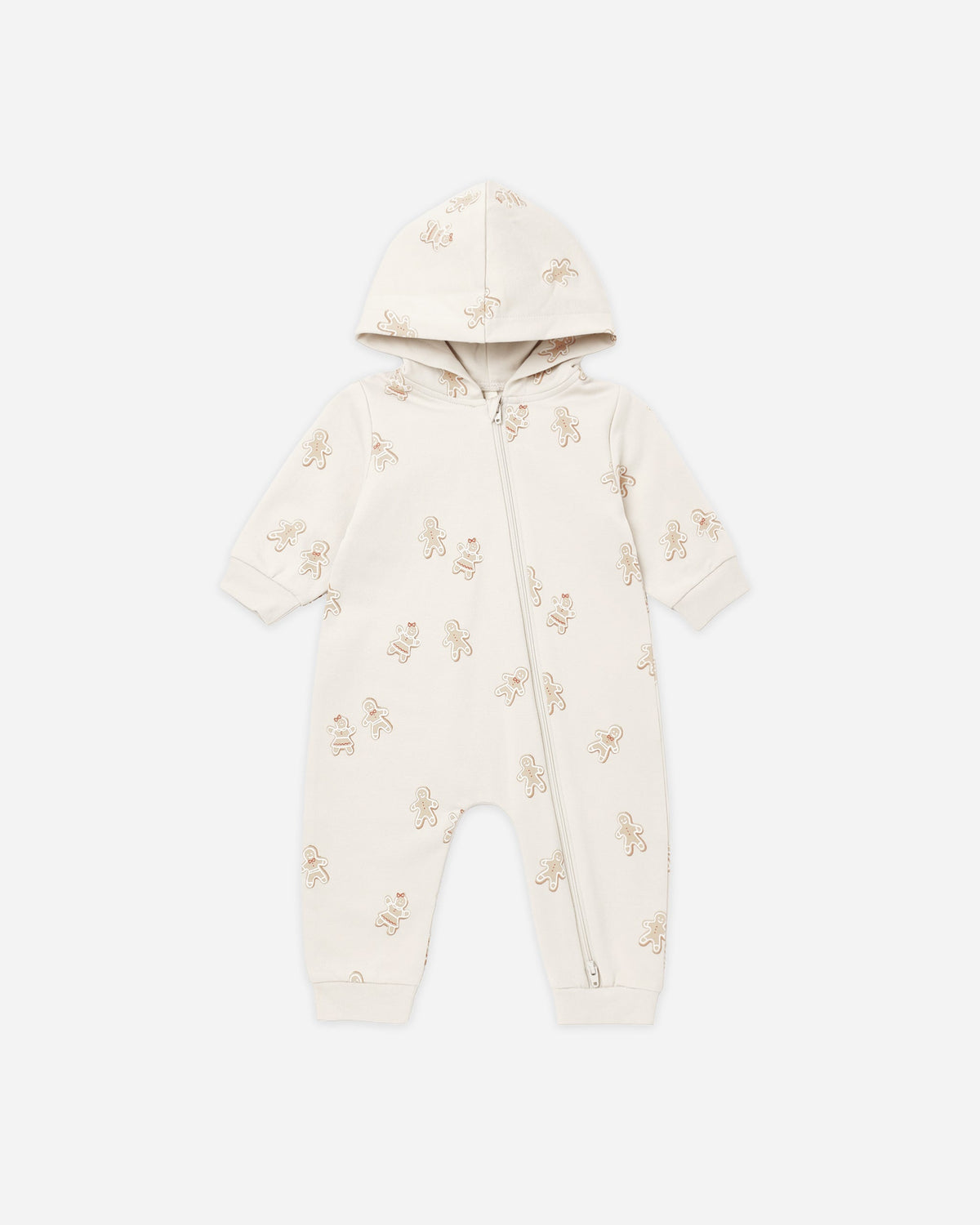 Hooded Jumpsuit Gingerbread - Rylee + Cru | Kids Clothes | Trendy Baby Clothes | Modern Infant Outfits |