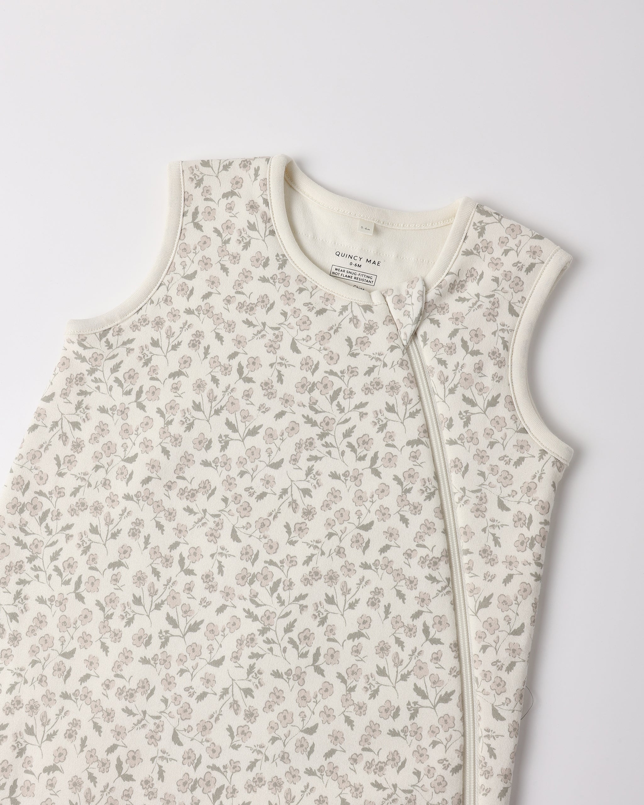 Jersey Sleep Bag Floret - Rylee + Cru | Kids Clothes | Trendy Baby Clothes | Modern Infant Outfits |
