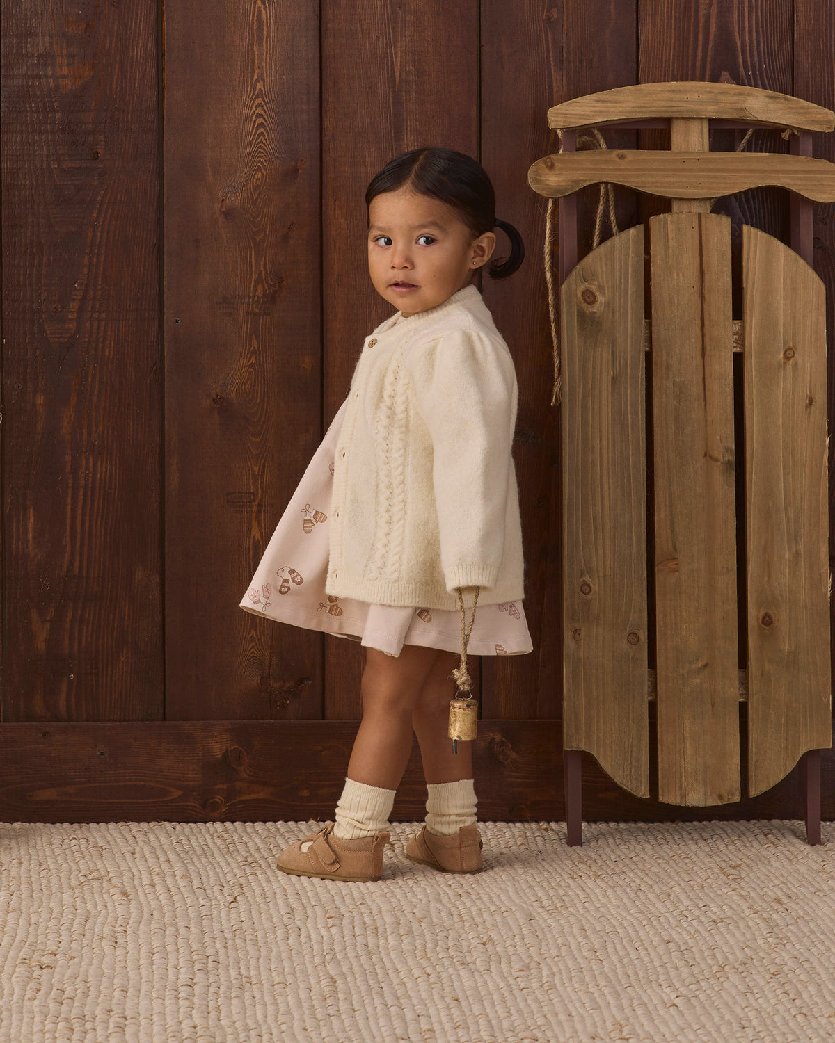 Holly Cardigan Natural - Rylee + Cru | Kids Clothes | Trendy Baby Clothes | Modern Infant Outfits |