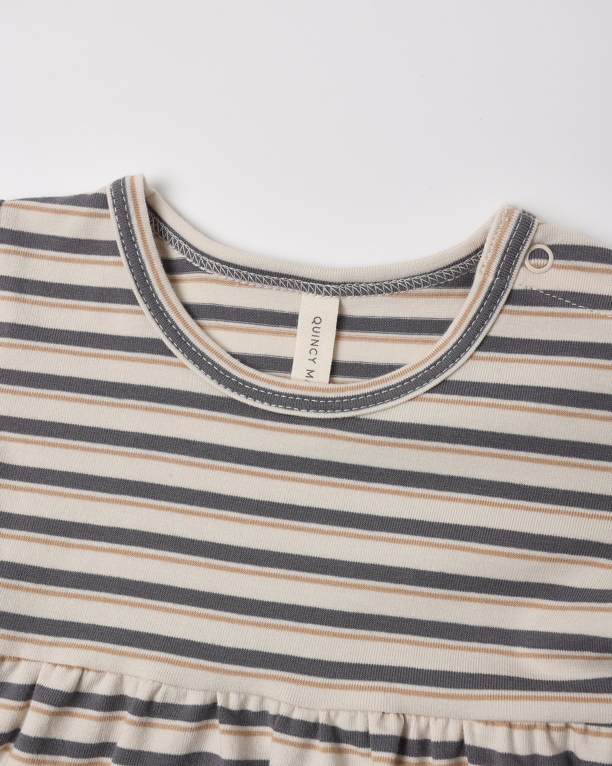 Long Sleeve Baby Dress Vintage Stripe - Rylee + Cru | Kids Clothes | Trendy Baby Clothes | Modern Infant Outfits |