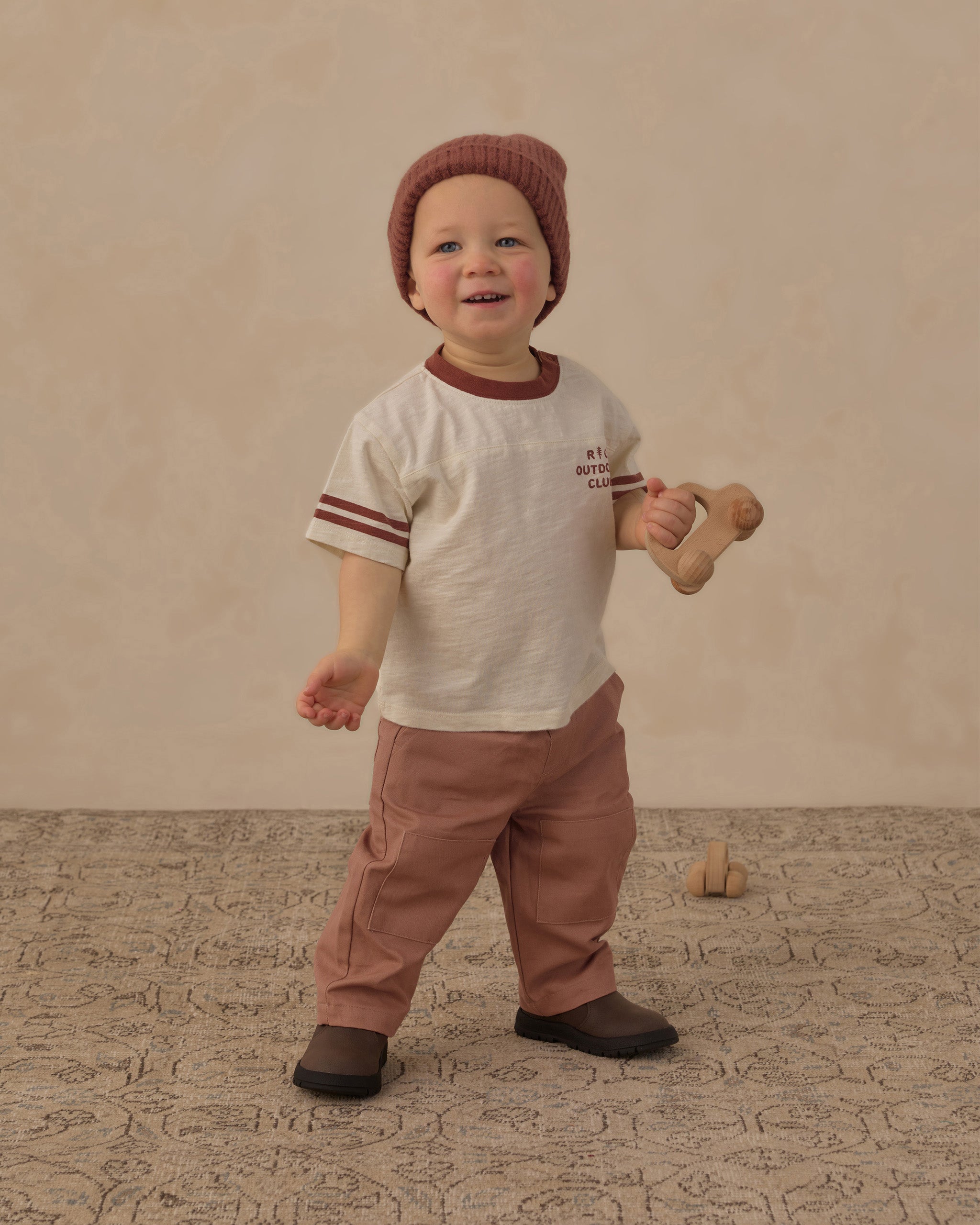Baggy Pant Clay - Rylee + Cru | Kids Clothes | Trendy Baby Clothes | Modern Infant Outfits |
