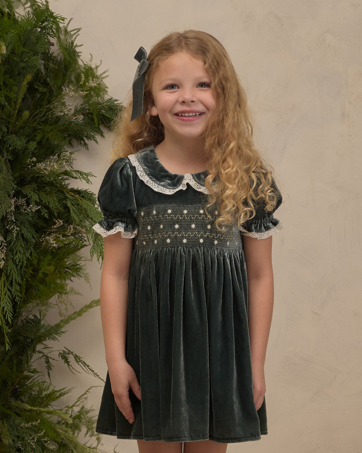 Elizabeth Dress Green