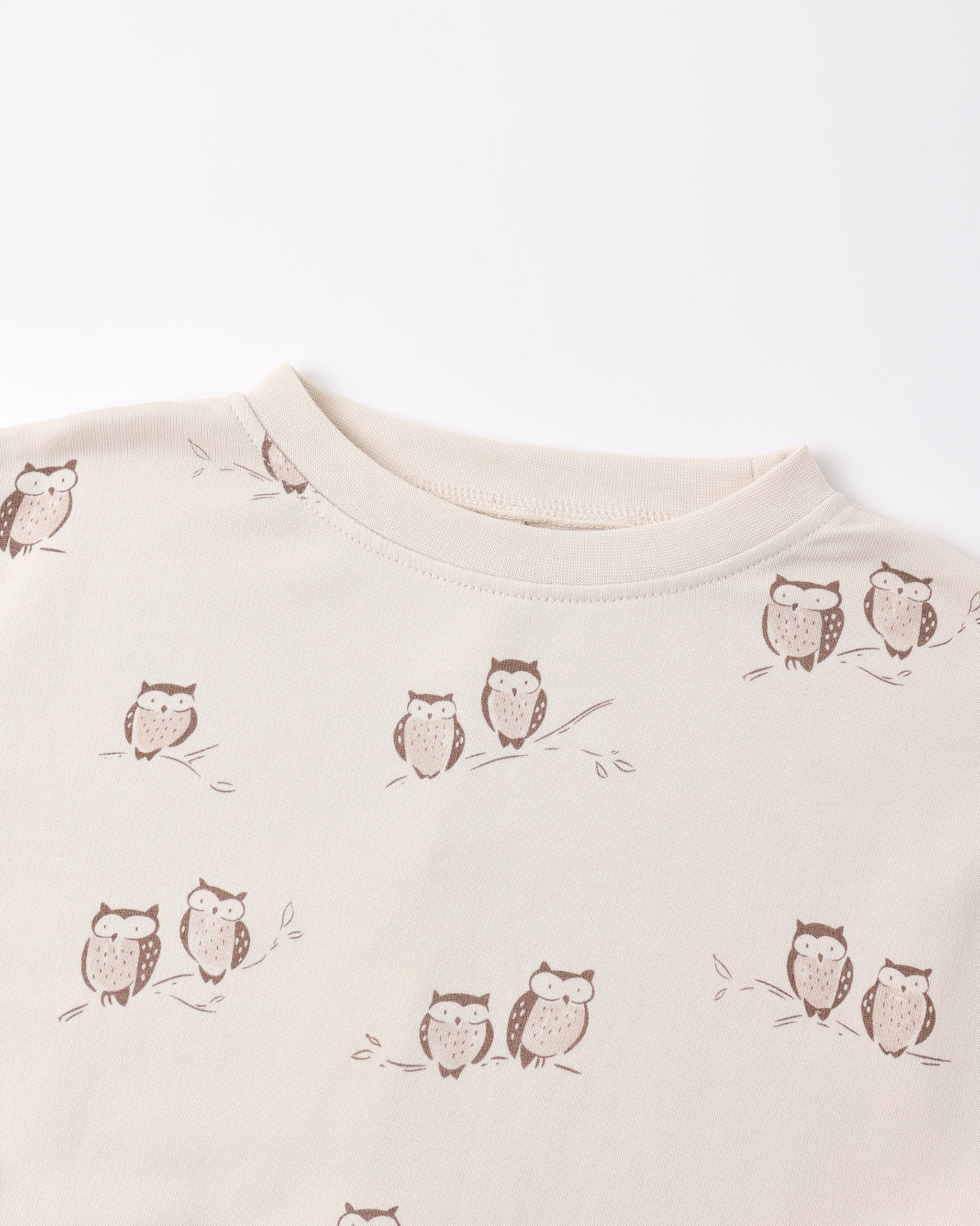 Relaxed Sweatshirt Owls - Rylee + Cru | Kids Clothes | Trendy Baby Clothes | Modern Infant Outfits |