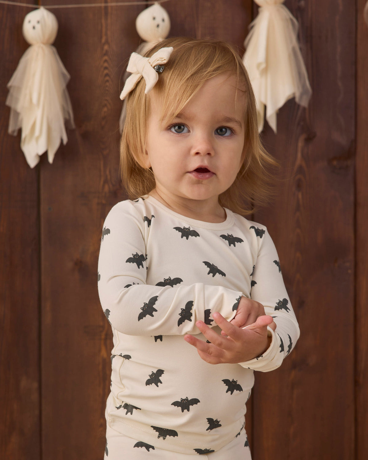 Bamboo Pajama Set Bats - Rylee + Cru | Kids Clothes | Trendy Baby Clothes | Modern Infant Outfits |