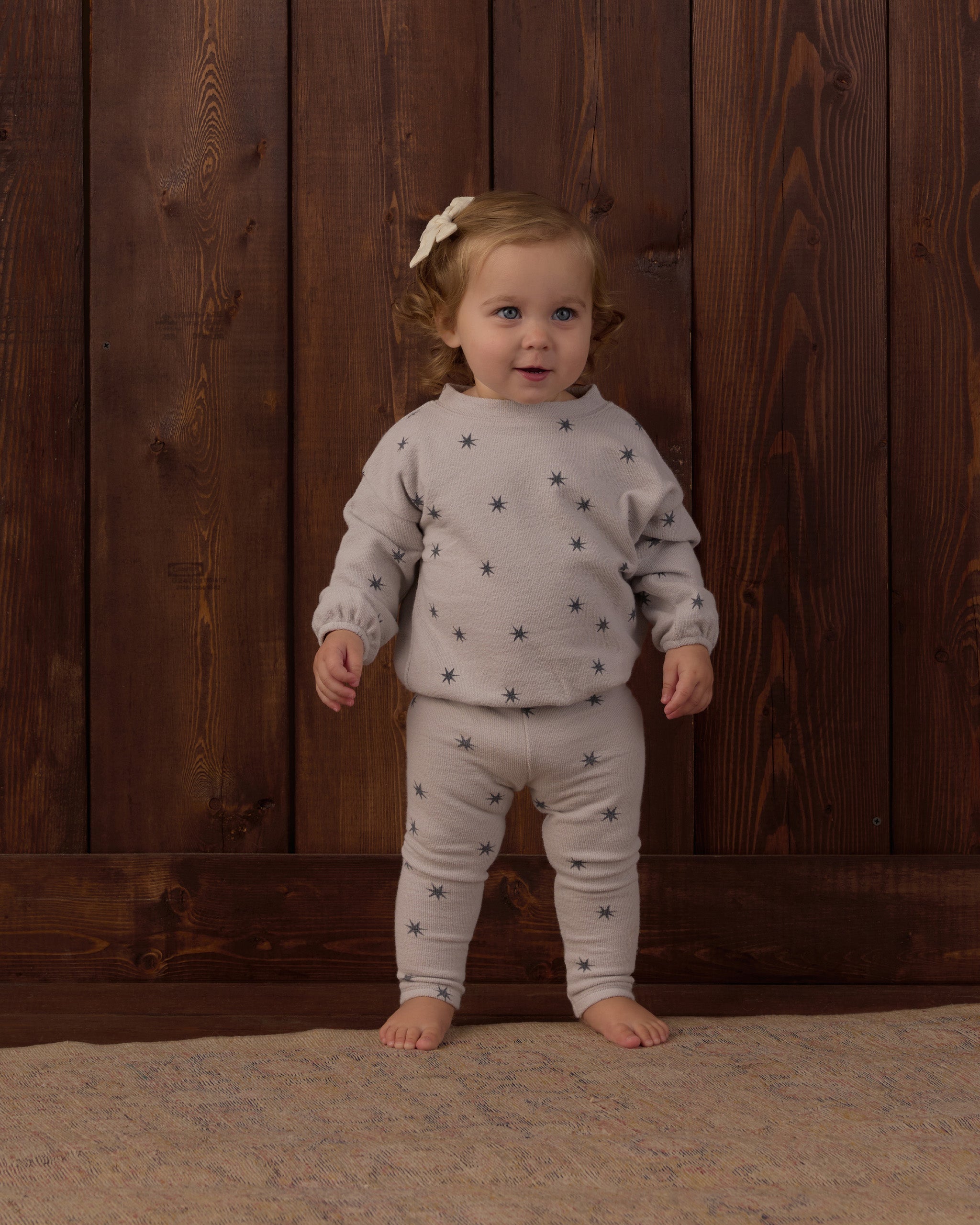 Spongey Knit Set Stars - Rylee + Cru | Kids Clothes | Trendy Baby Clothes | Modern Infant Outfits |