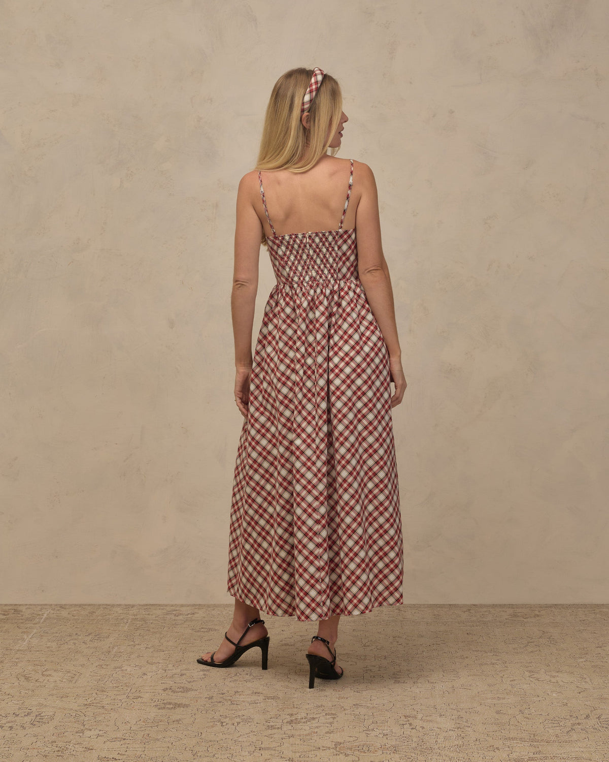Women's Beatrice Midi Dress Holiday Tartan