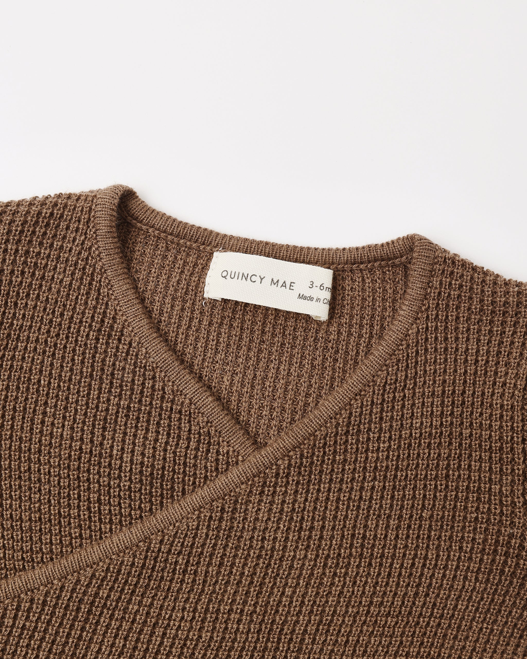 Knit Wrap Top Cocoa - Rylee + Cru | Kids Clothes | Trendy Baby Clothes | Modern Infant Outfits |