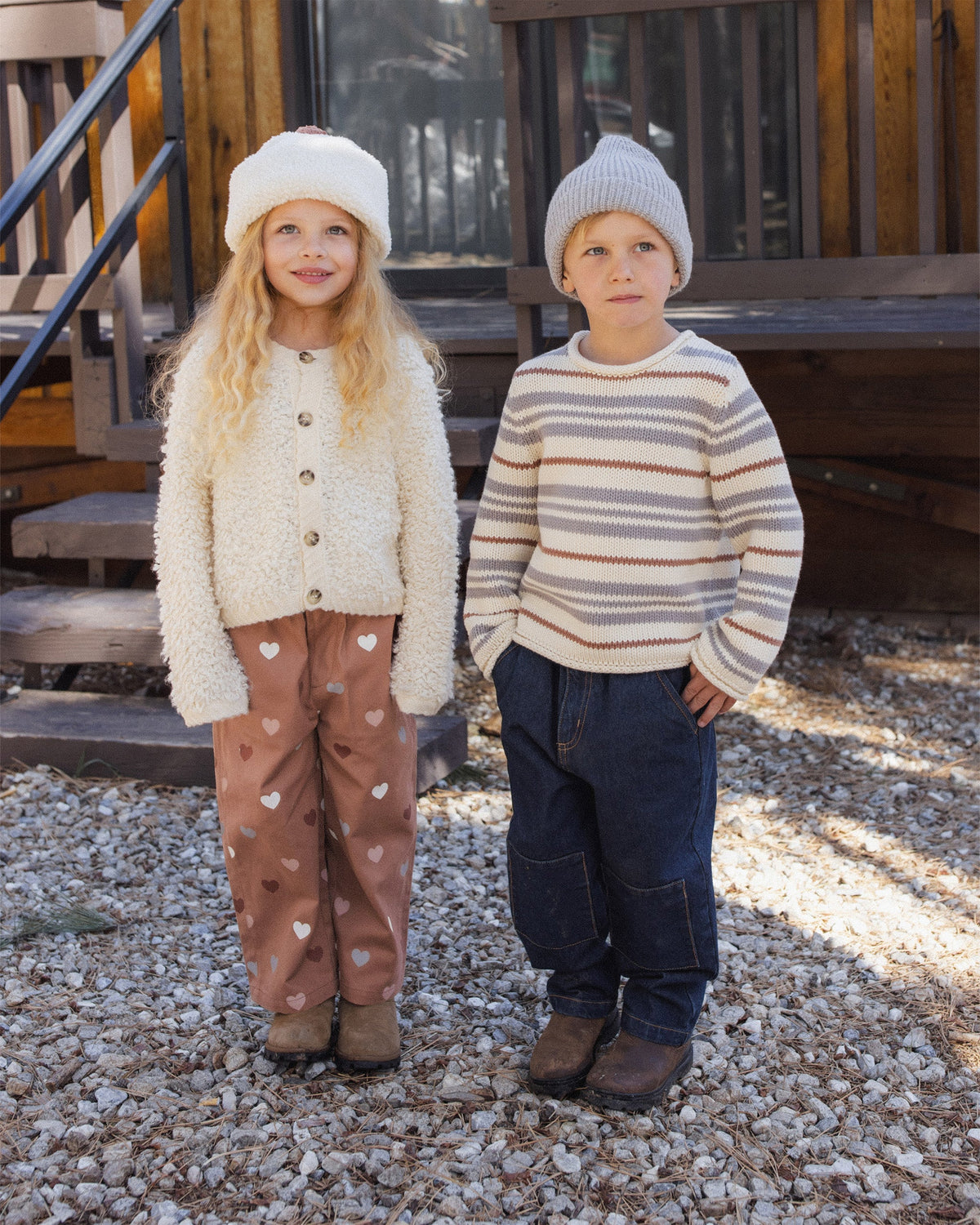 Dove Pant Hearts - Rylee + Cru | Kids Clothes | Trendy Baby Clothes | Modern Infant Outfits |