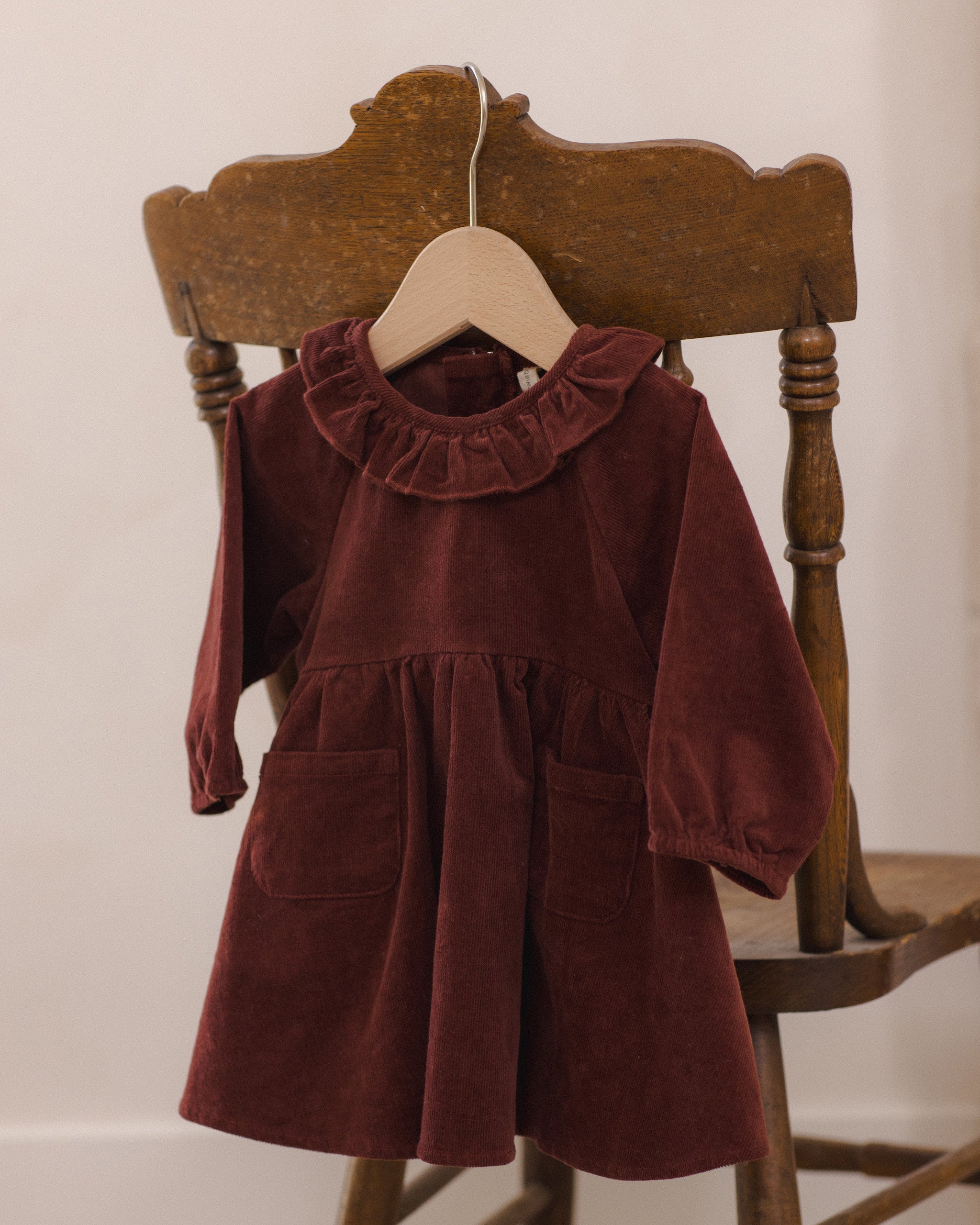 Simone Dress Black Cherry - Rylee + Cru | Kids Clothes | Trendy Baby Clothes | Modern Infant Outfits |