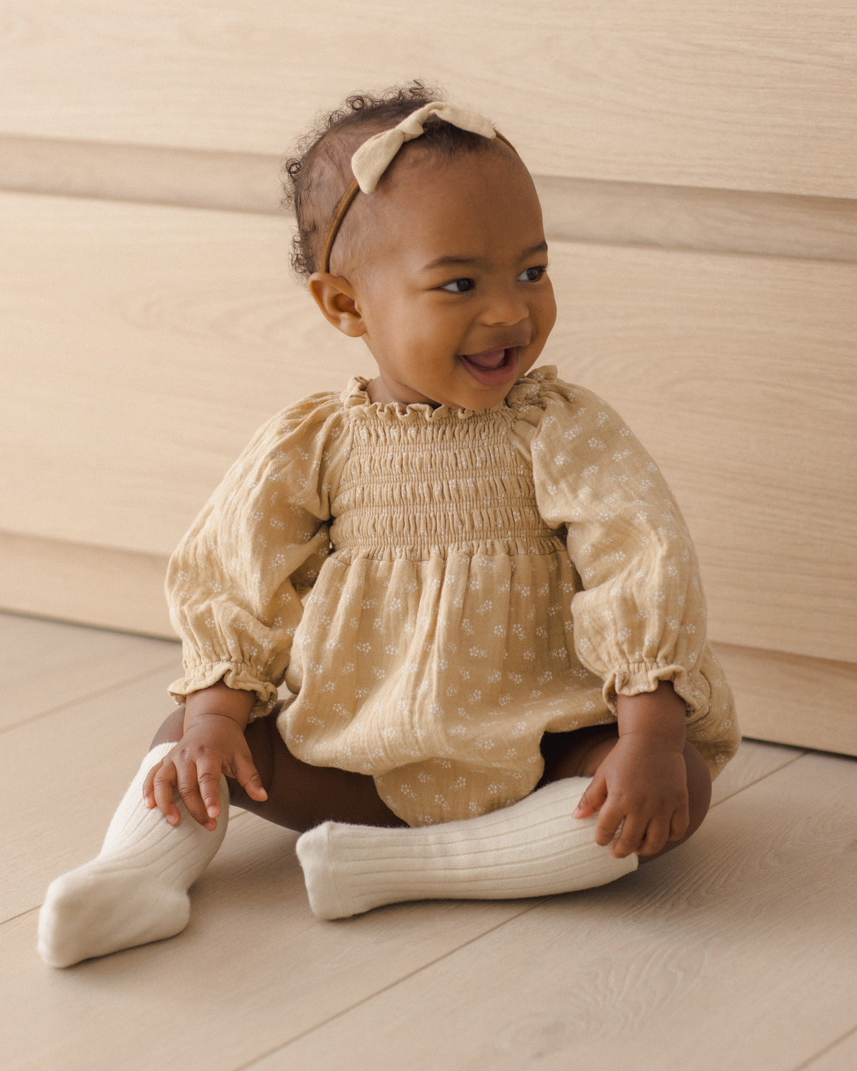 Little Knot Headband Butterscotch - Rylee + Cru | Kids Clothes | Trendy Baby Clothes | Modern Infant Outfits |