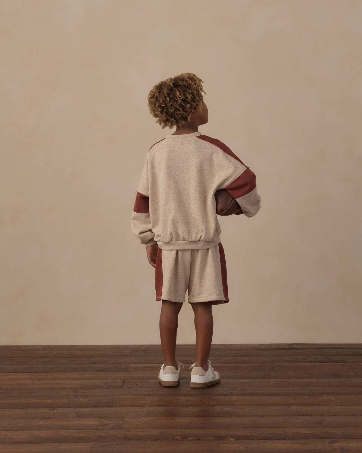 Rylan Sweatshirt Heathered Ash - Rylee + Cru | Kids Clothes | Trendy Baby Clothes | Modern Infant Outfits |