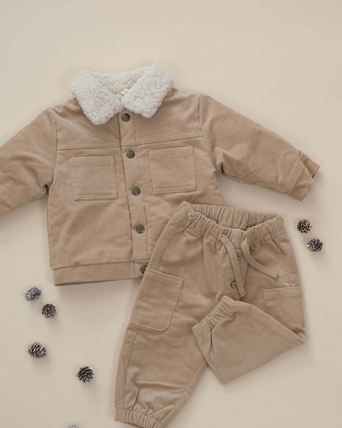 Ezrah Jacket Latte - Rylee + Cru | Kids Clothes | Trendy Baby Clothes | Modern Infant Outfits |
