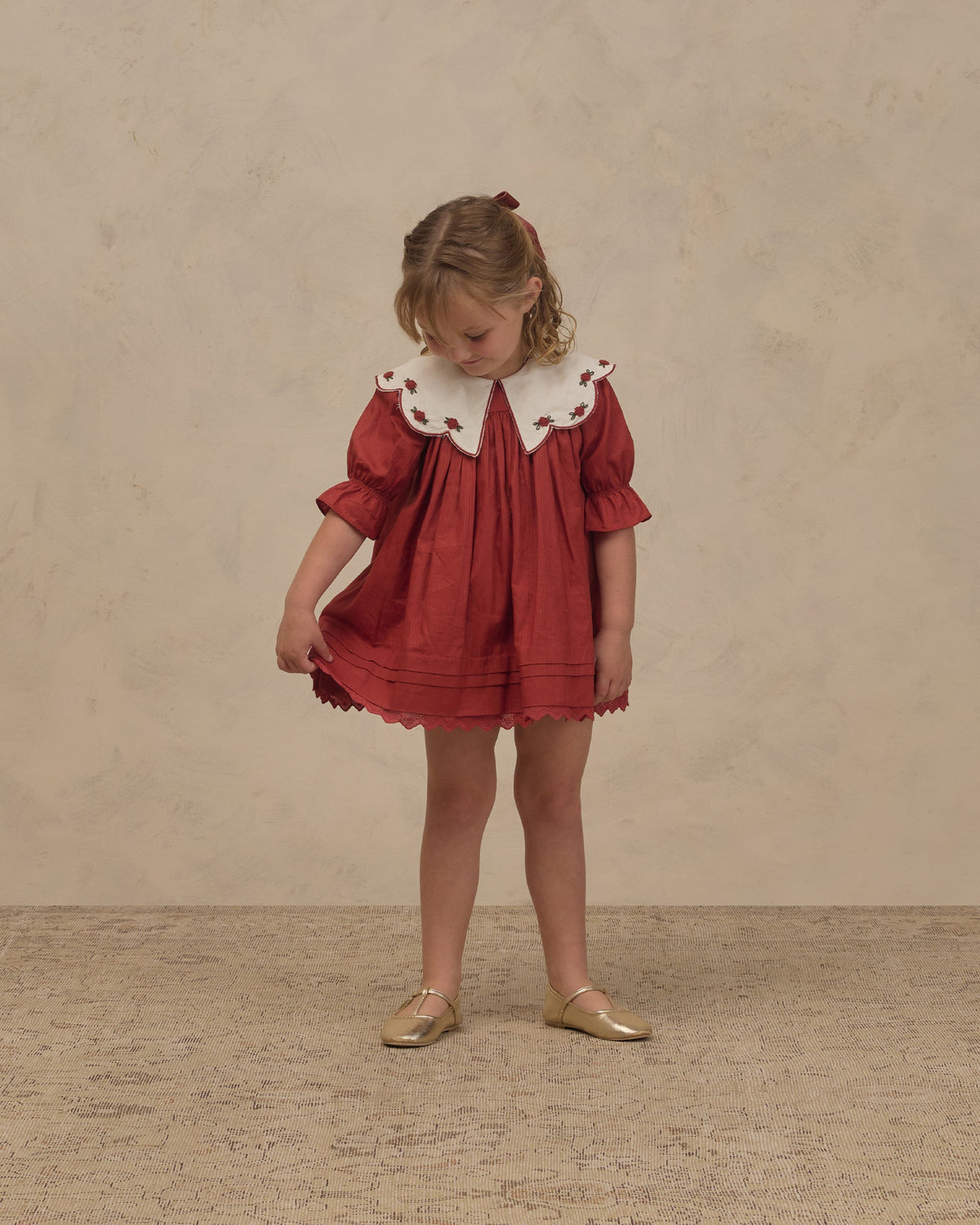 Mabel Dress Ruby