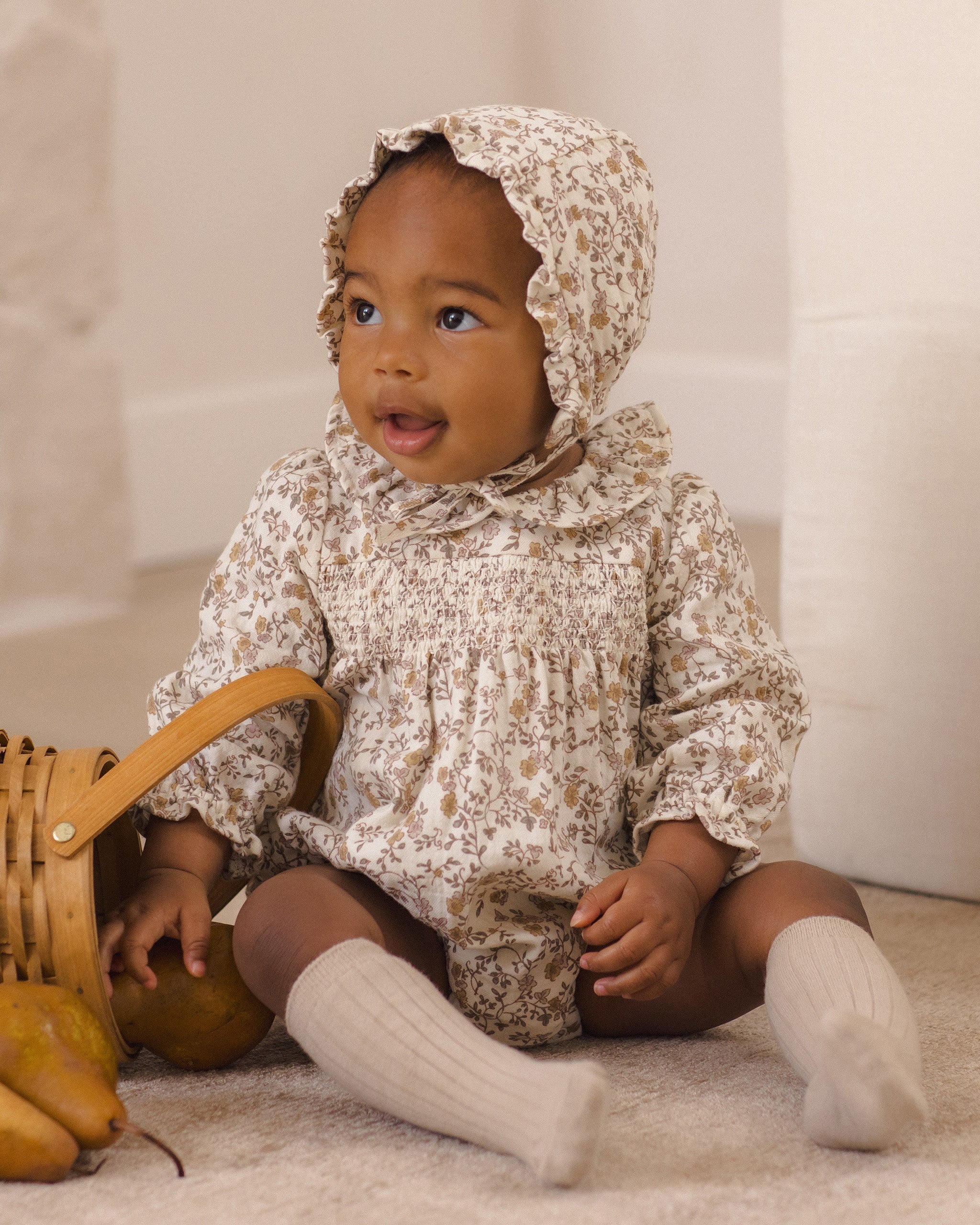 Callie Romper Posy - Rylee + Cru | Kids Clothes | Trendy Baby Clothes | Modern Infant Outfits |