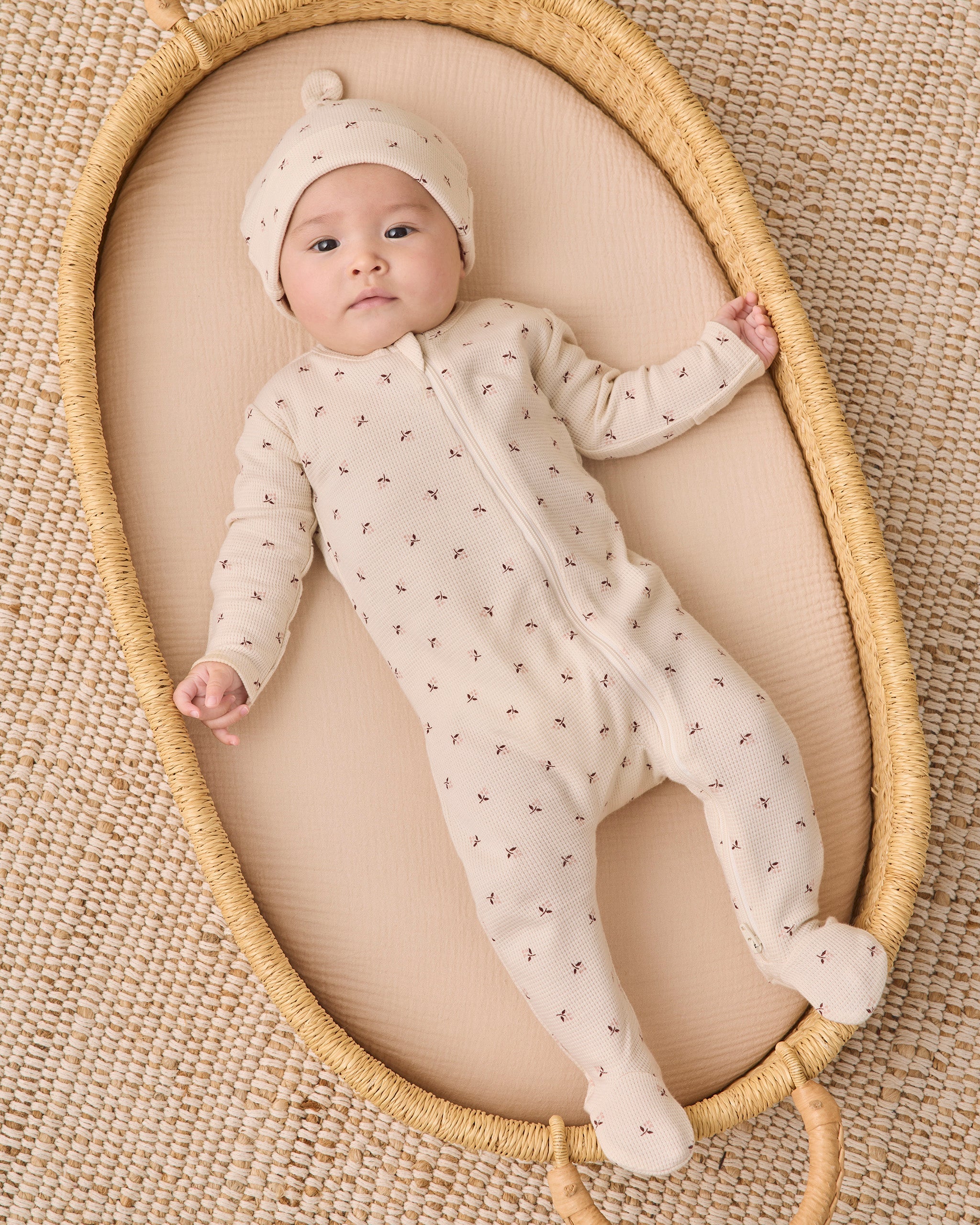 Waffle Sleep Set Fall Ditsy - Rylee + Cru | Kids Clothes | Trendy Baby Clothes | Modern Infant Outfits |