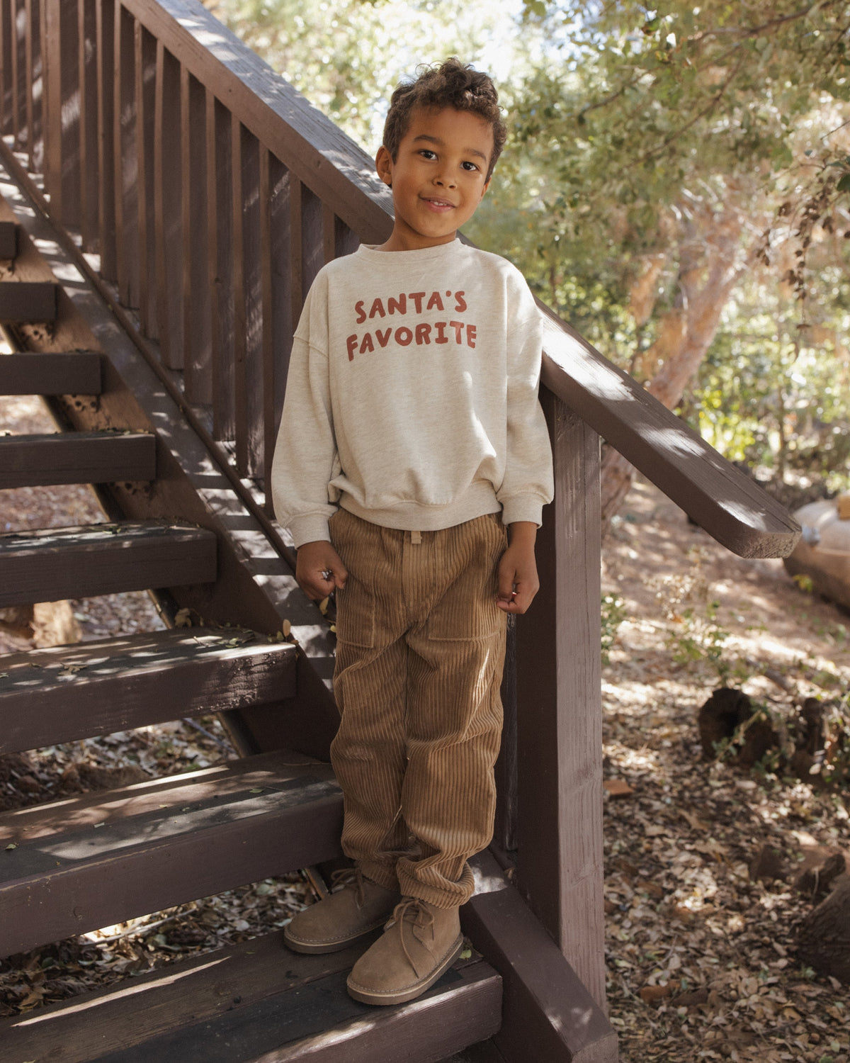 Oliver Pant Toffee - Rylee + Cru | Kids Clothes | Trendy Baby Clothes | Modern Infant Outfits |