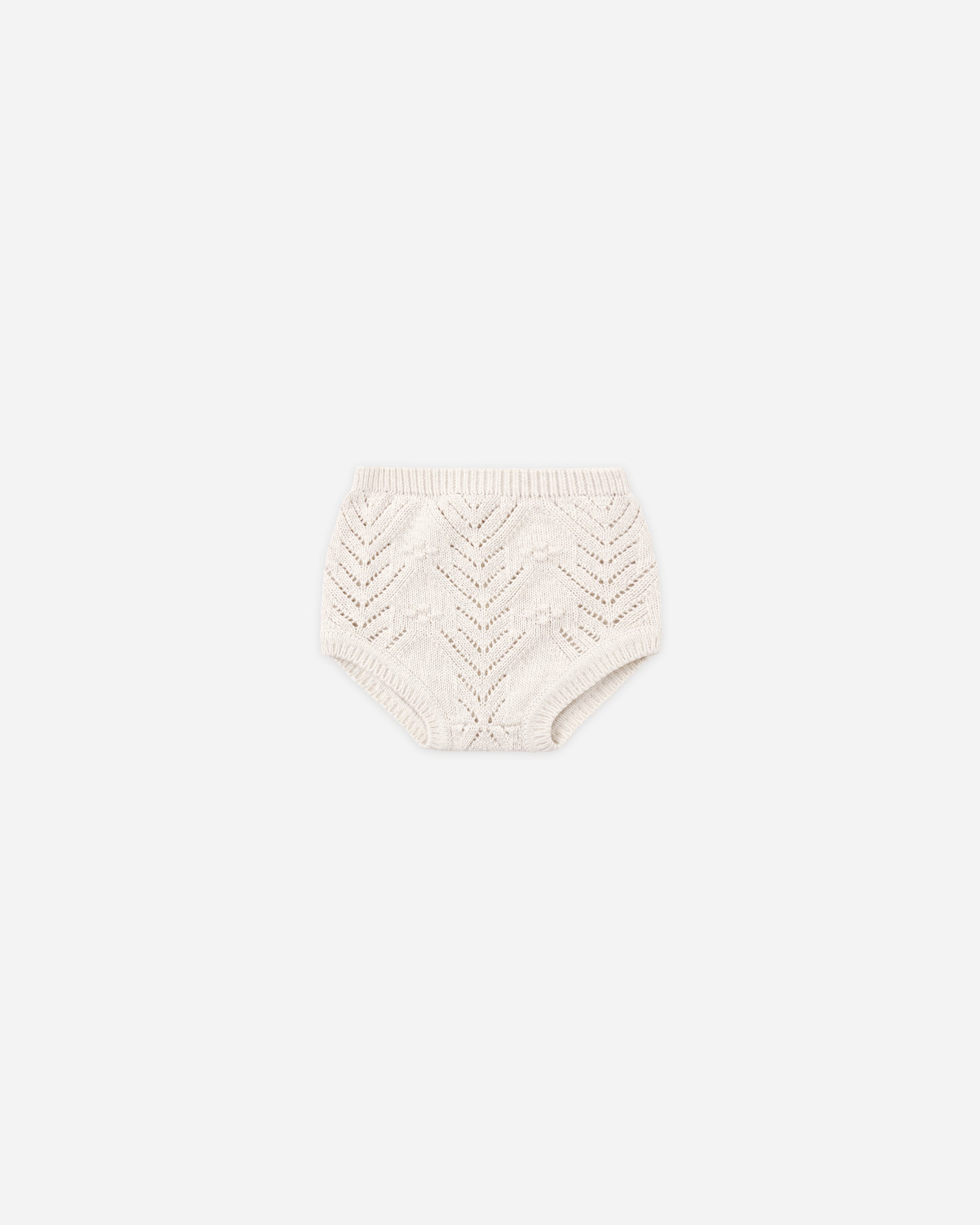 Knit Bloomer Heathered Oatmeal - Rylee + Cru | Kids Clothes | Trendy Baby Clothes | Modern Infant Outfits |