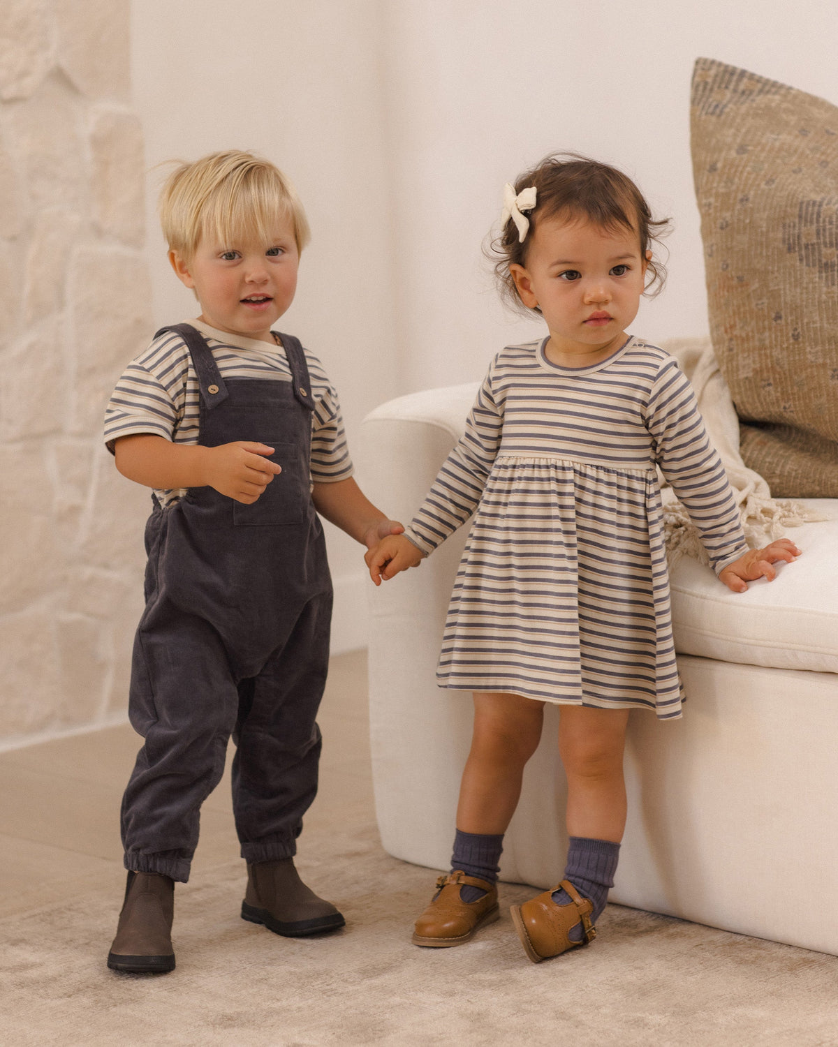 Baby Overall Midnight - Rylee + Cru | Kids Clothes | Trendy Baby Clothes | Modern Infant Outfits |