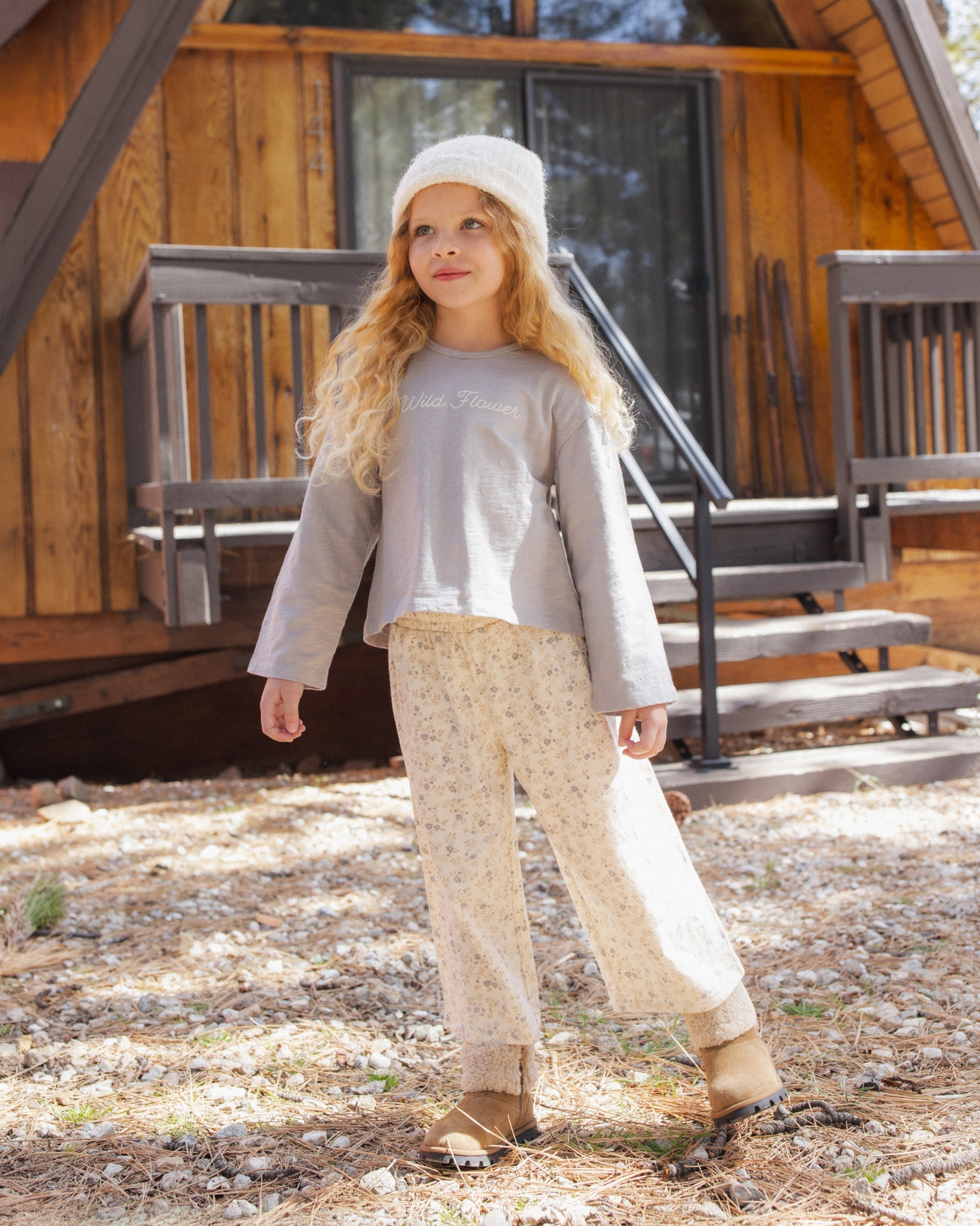 Wide Leg Pant Meadow - Rylee + Cru | Kids Clothes | Trendy Baby Clothes | Modern Infant Outfits |