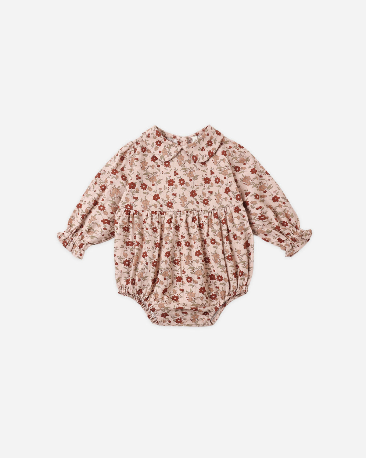 Cora Romper Pink Floral - Rylee + Cru | Kids Clothes | Trendy Baby Clothes | Modern Infant Outfits |