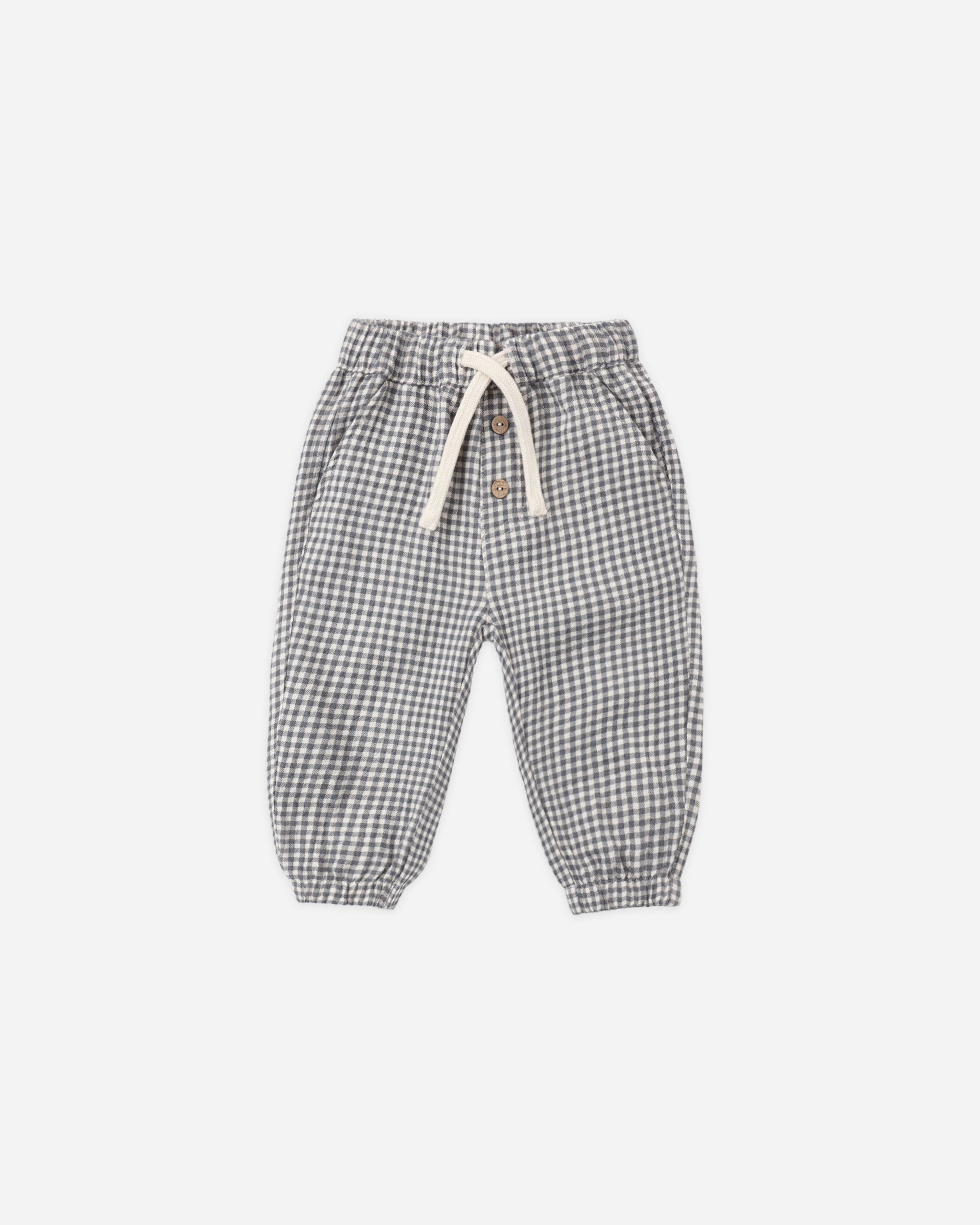 Giovani Pant Midnight Gingham - Rylee + Cru | Kids Clothes | Trendy Baby Clothes | Modern Infant Outfits |