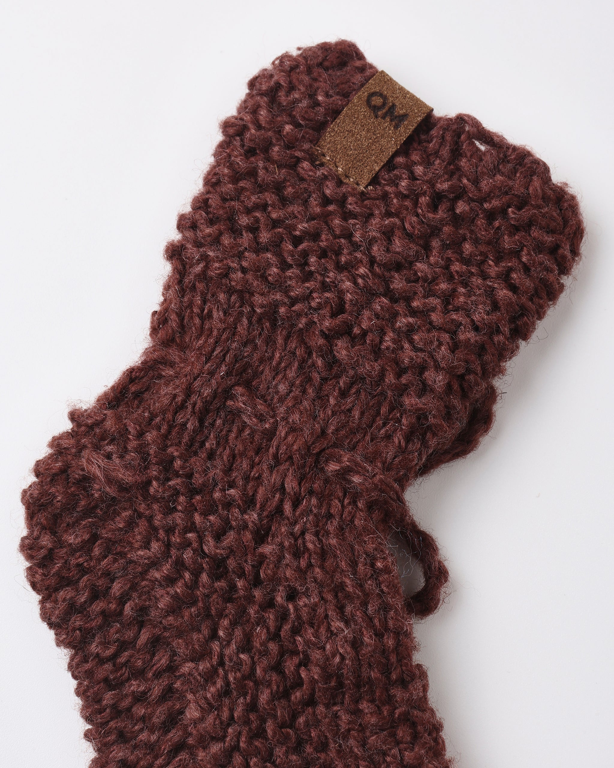 Knit Booties Black Cherry - Rylee + Cru | Kids Clothes | Trendy Baby Clothes | Modern Infant Outfits |