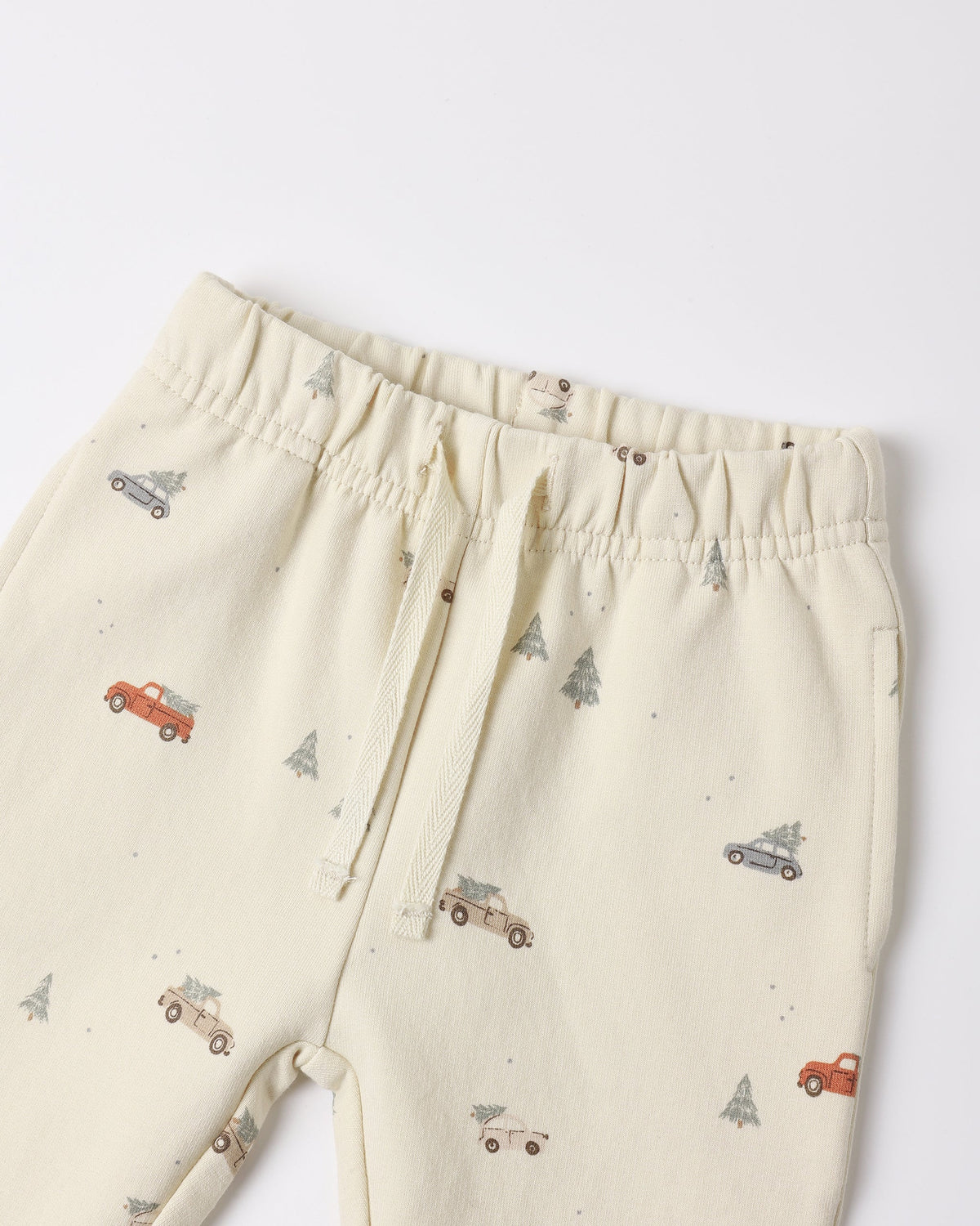 Relaxed Fleece Sweatpant Holiday Drive - Rylee + Cru | Kids Clothes | Trendy Baby Clothes | Modern Infant Outfits |