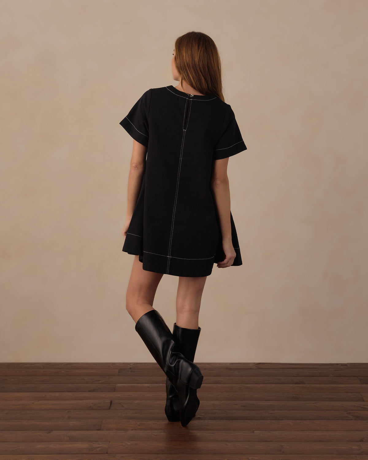 Women's Savannah Dress Black - Rylee + Cru | Kids Clothes | Trendy Baby Clothes | Modern Infant Outfits |